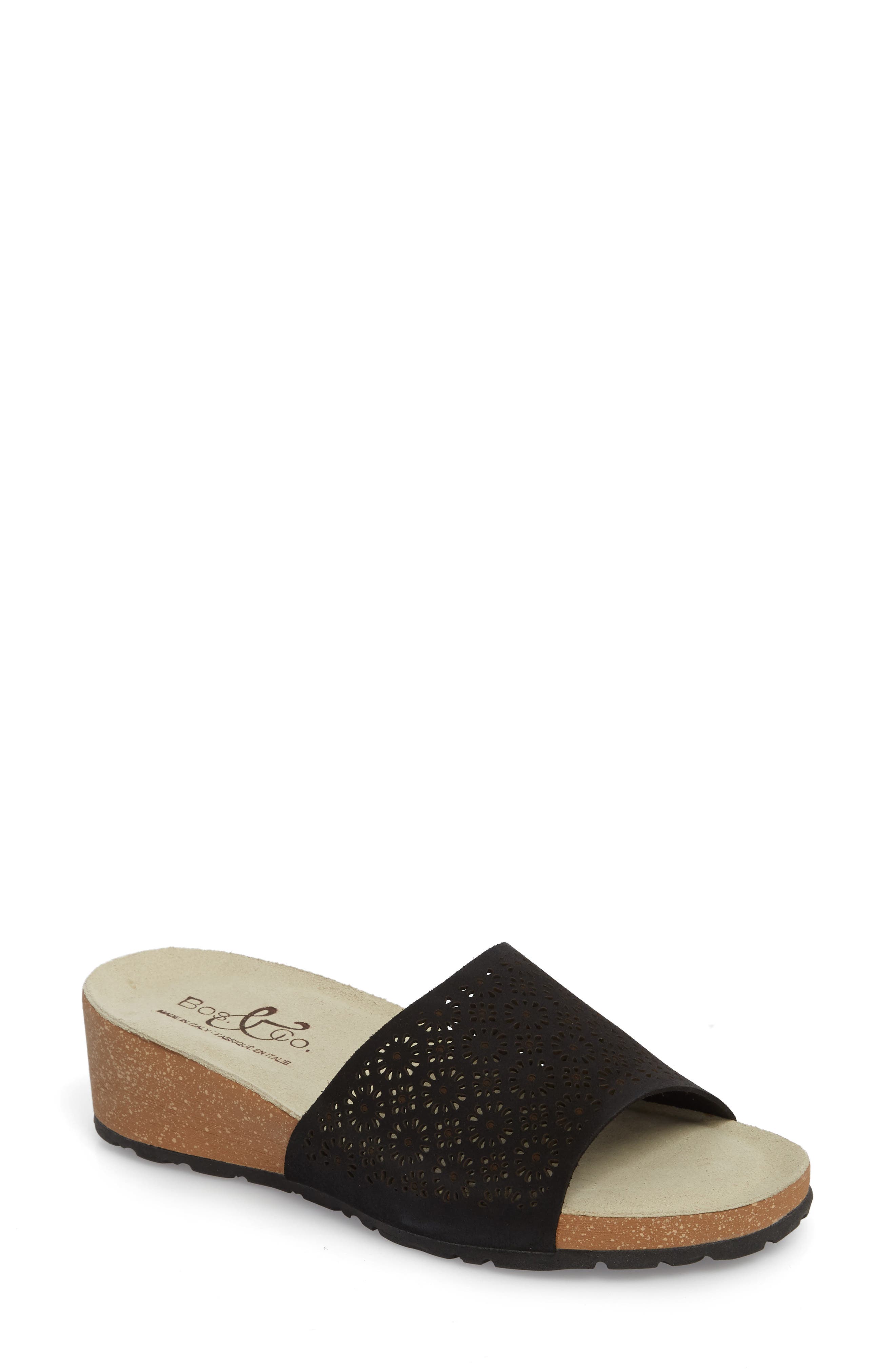 Bos. & Co. Loa Wedge Slide Sandal