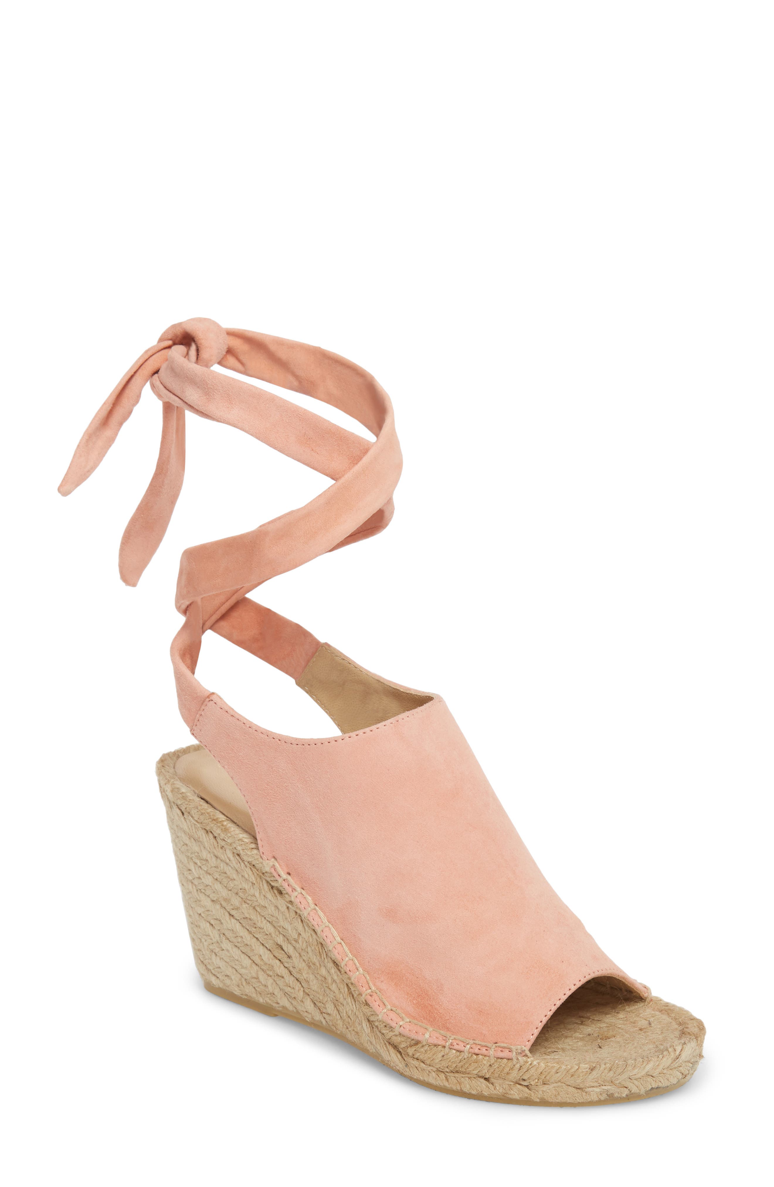 Etienne Aigner Vie Espadrille Wedge Sandal, Pink