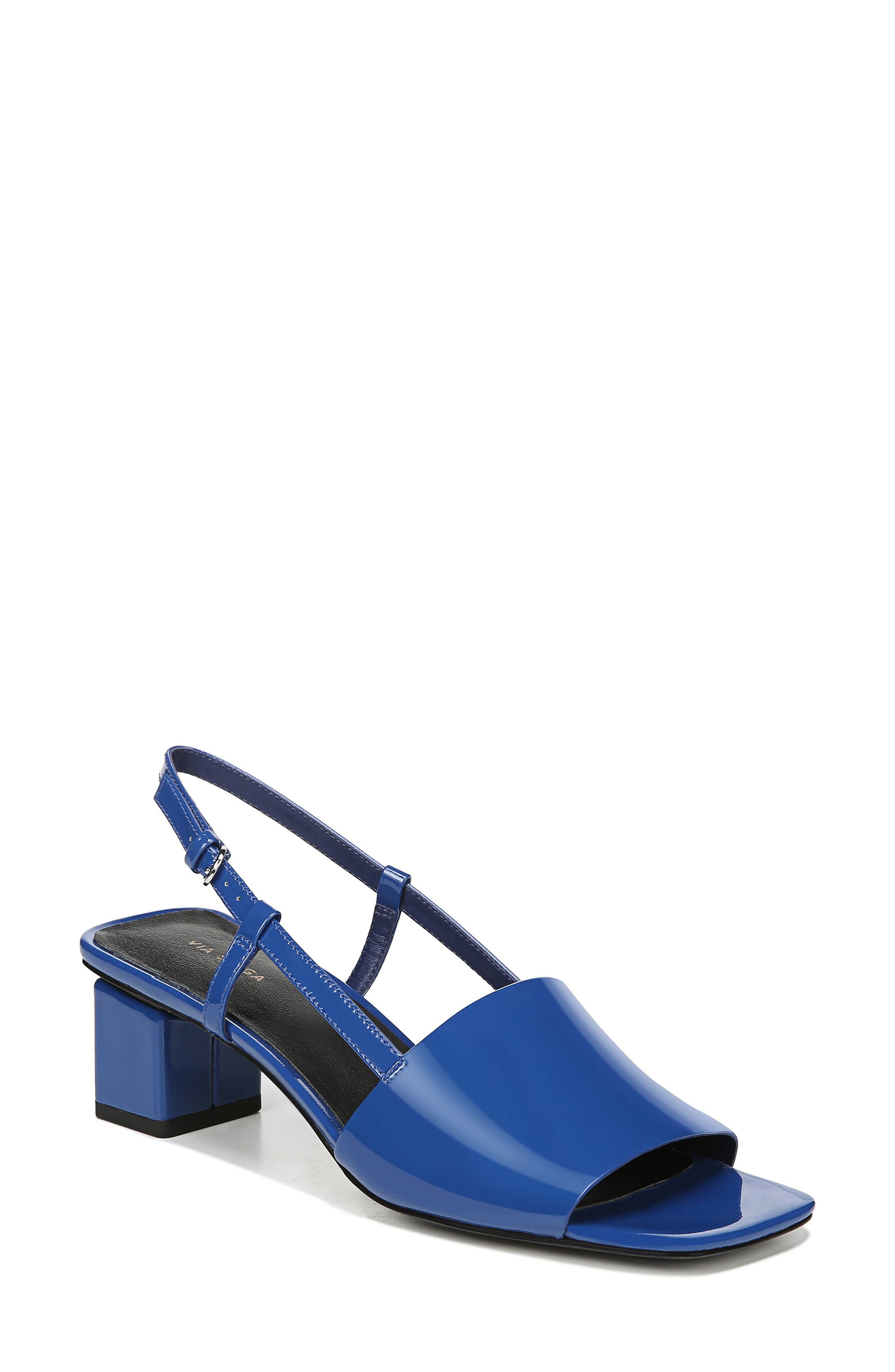 Via Spiga Florian Slingback Sandal- Blue