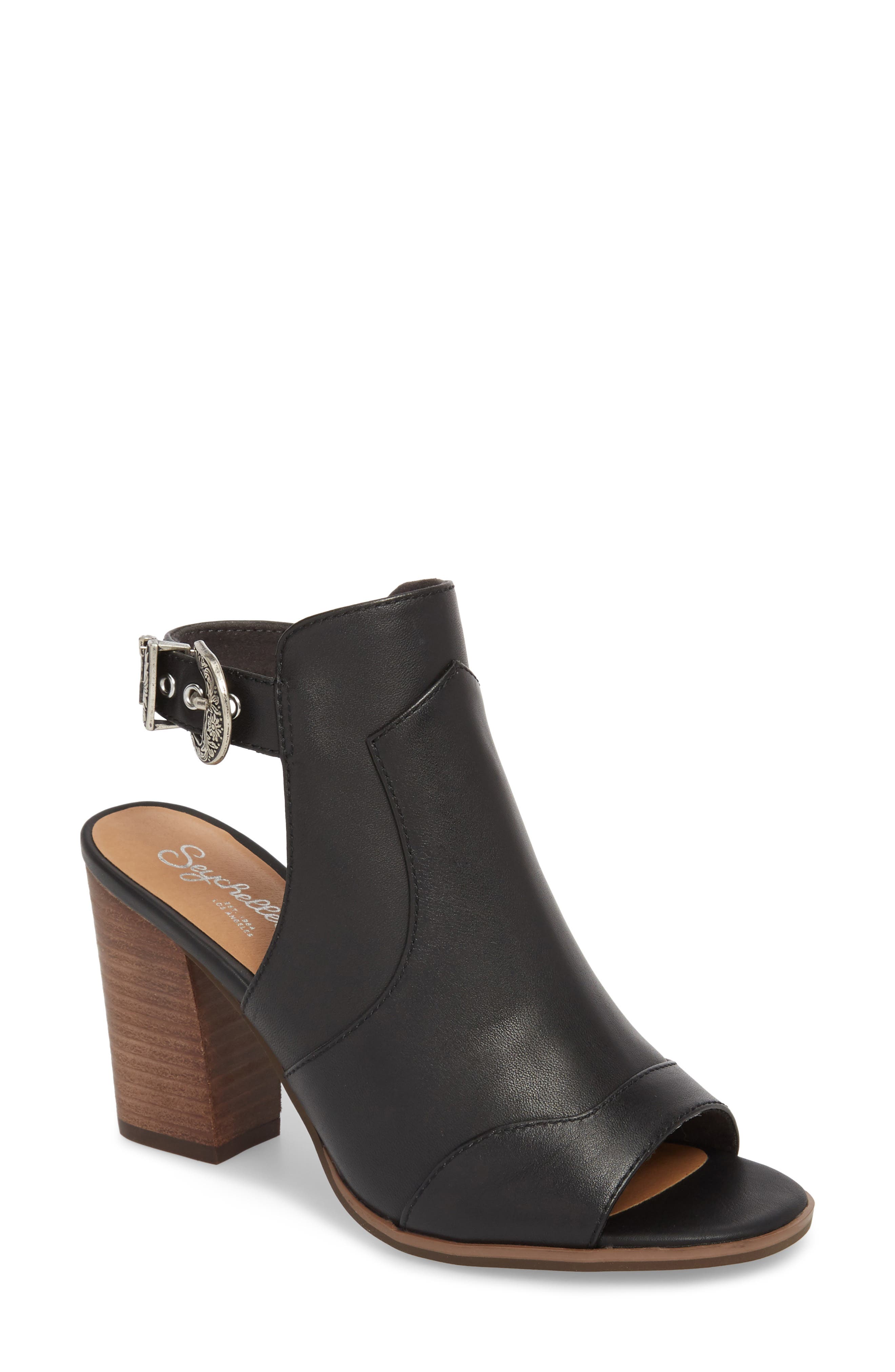 Seychelles Ecosystem Sandal, Black