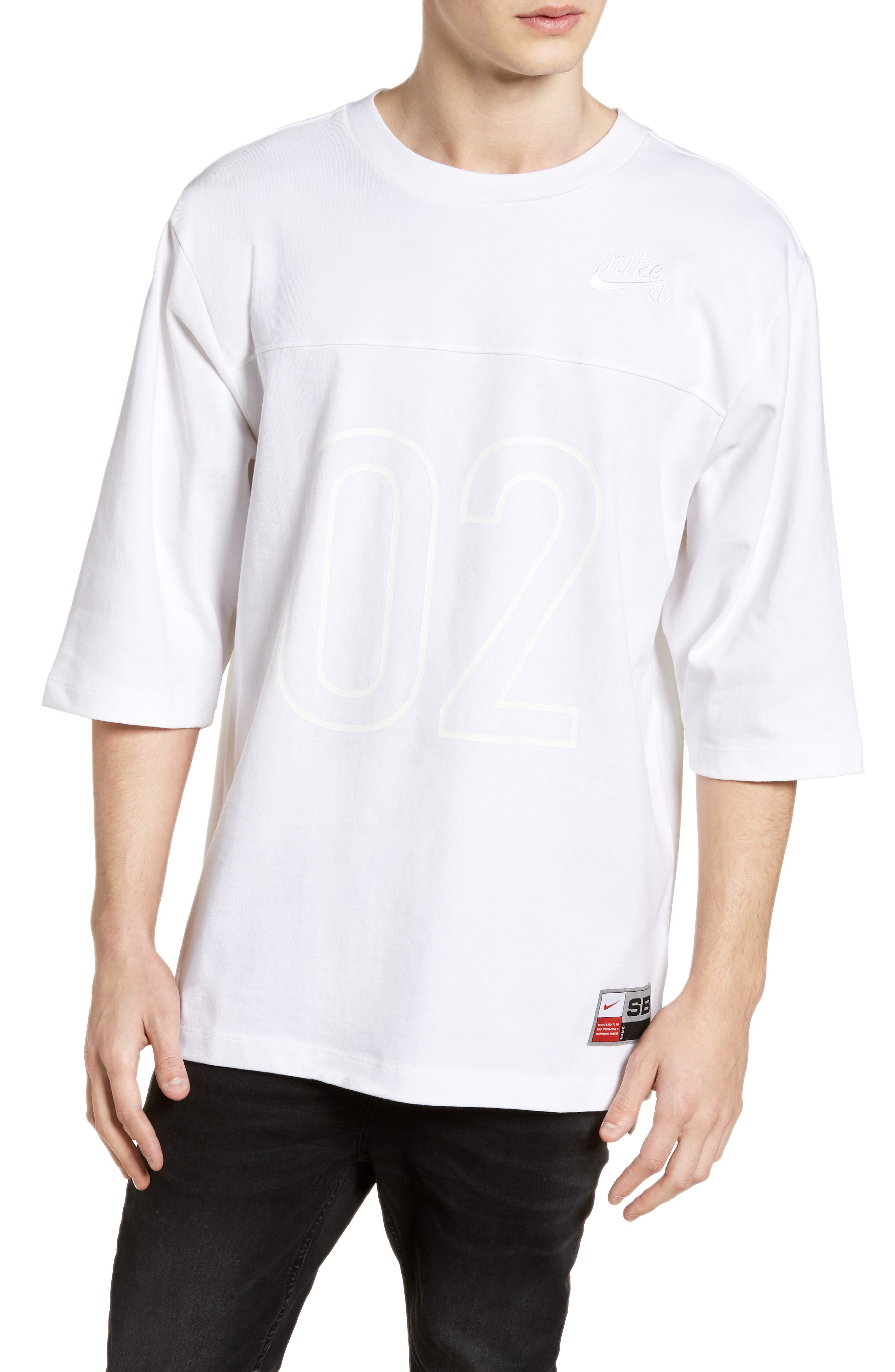Nike Sb Dri-Fit Basketball Daydream T-Shirt, White