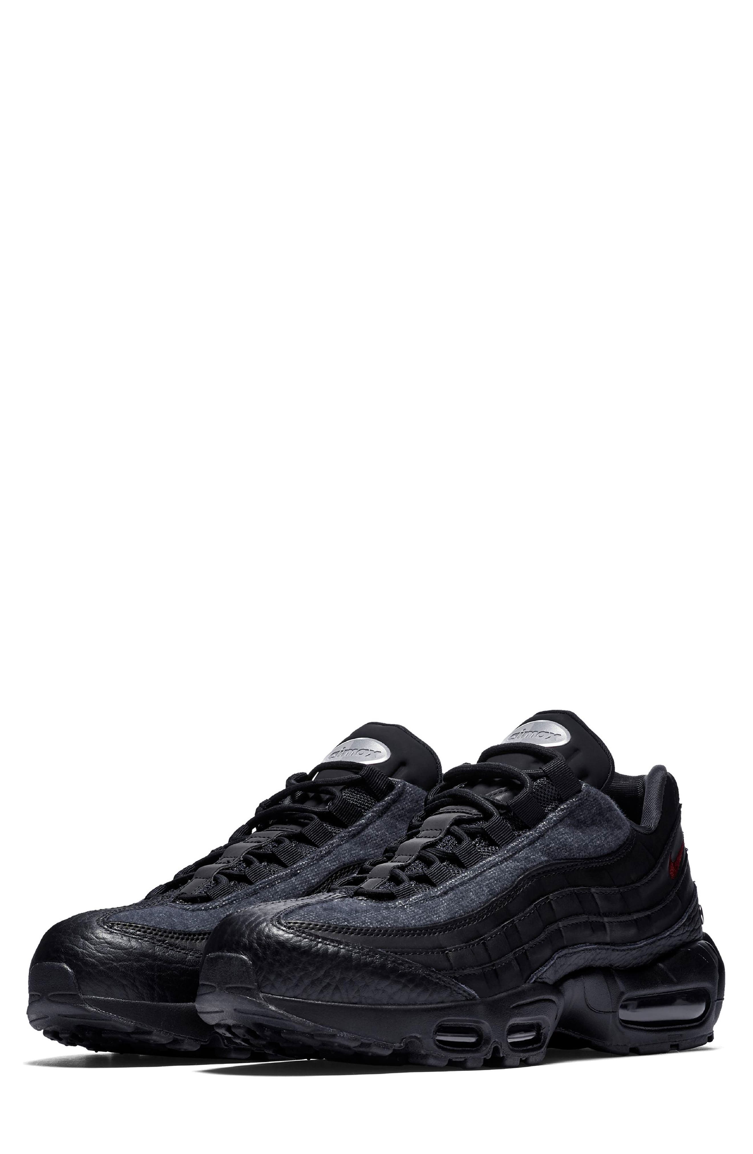 Image of Nike Air Max 95 Nrg Sneaker, Size 10.5 Women's / 9 Men's M - Black
