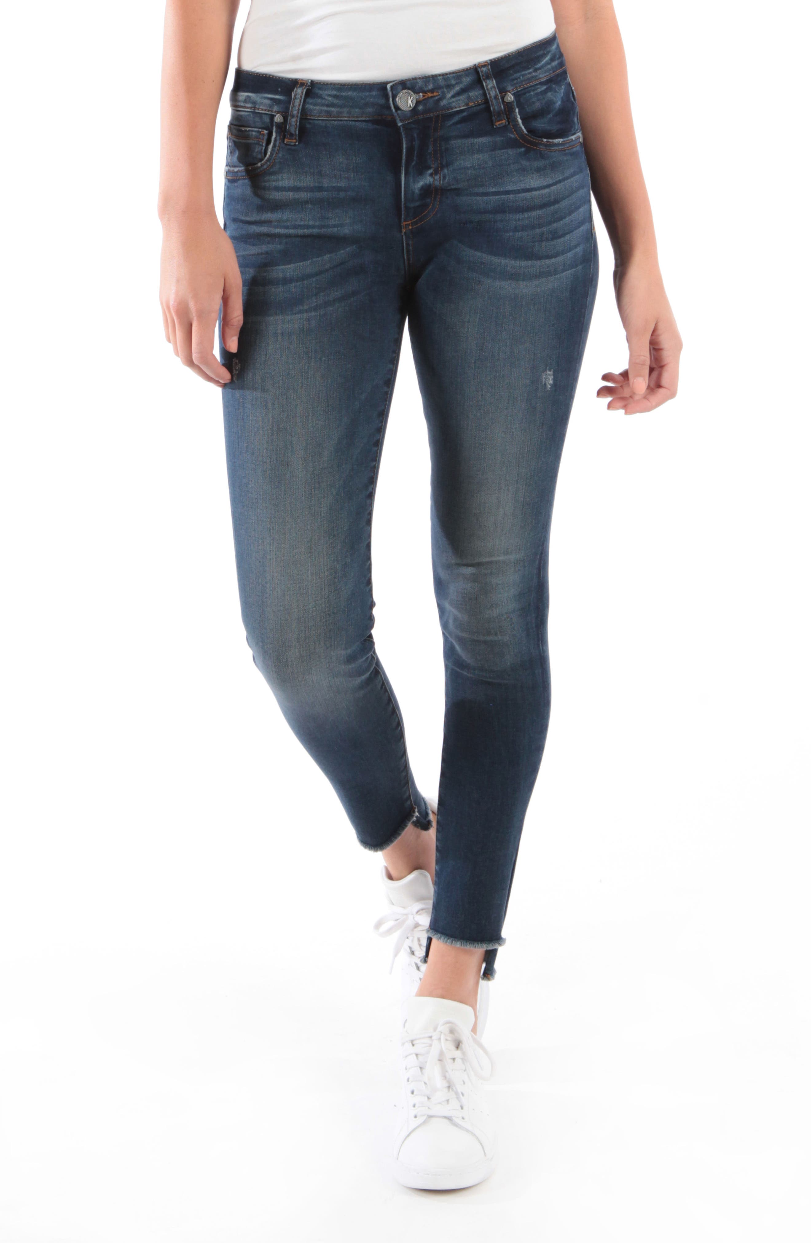 Kut From The Kloth Connie Ankle Skinny Jeans, Blue