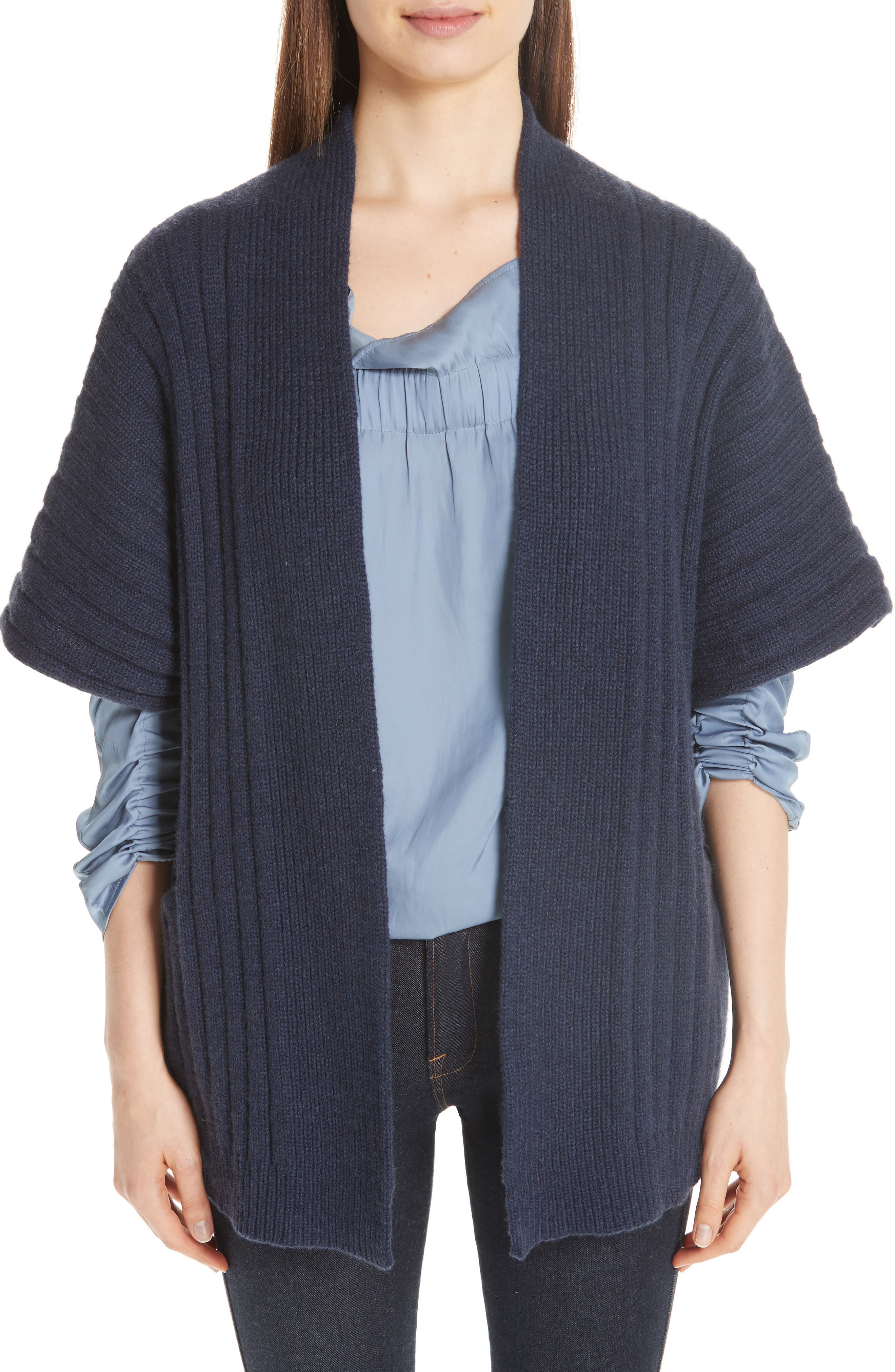Zero + Maria Cornejo Cashmere & Merino Wool Cardigan