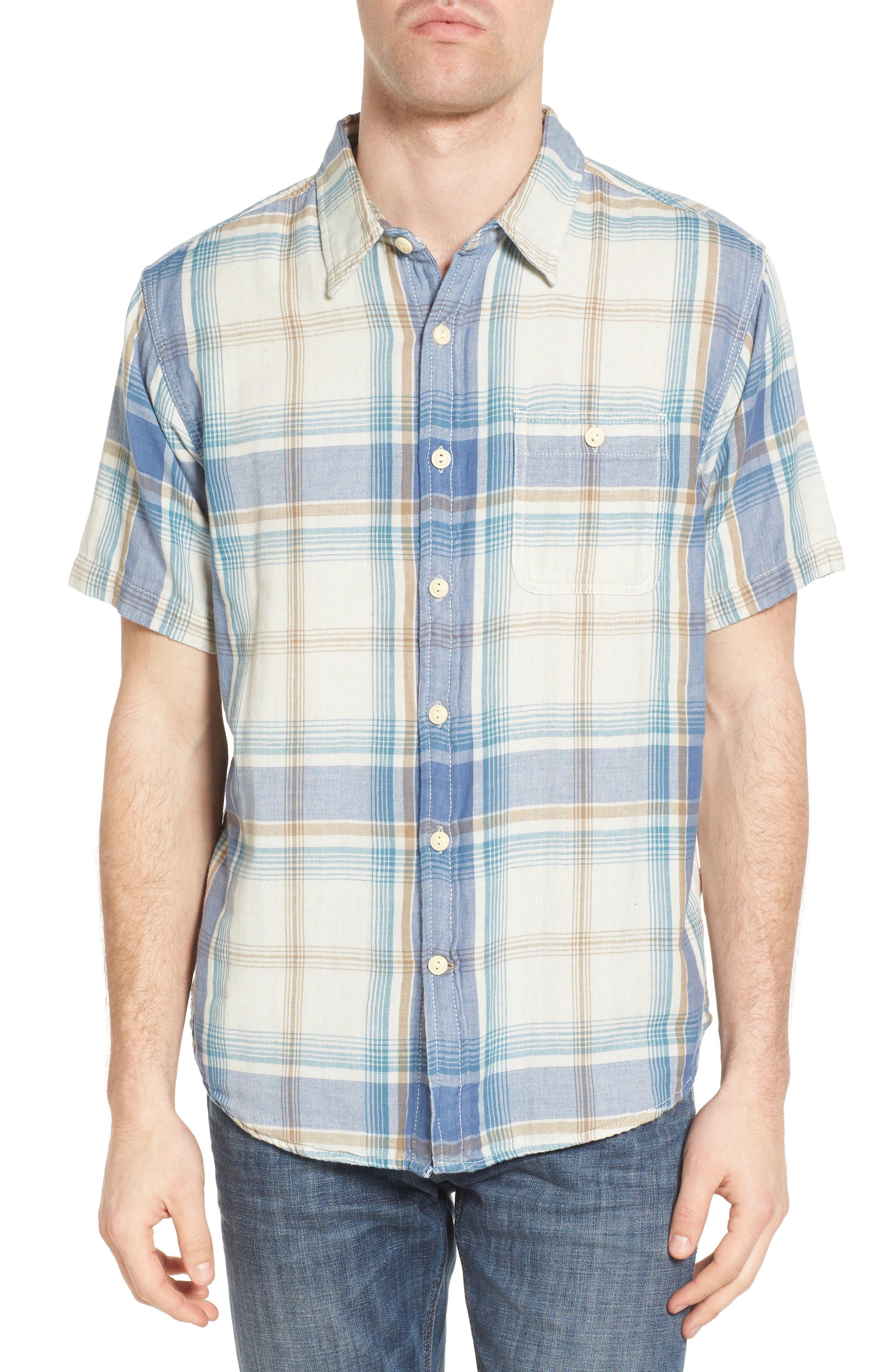 True Grit Maverick Plaid Sport Shirt