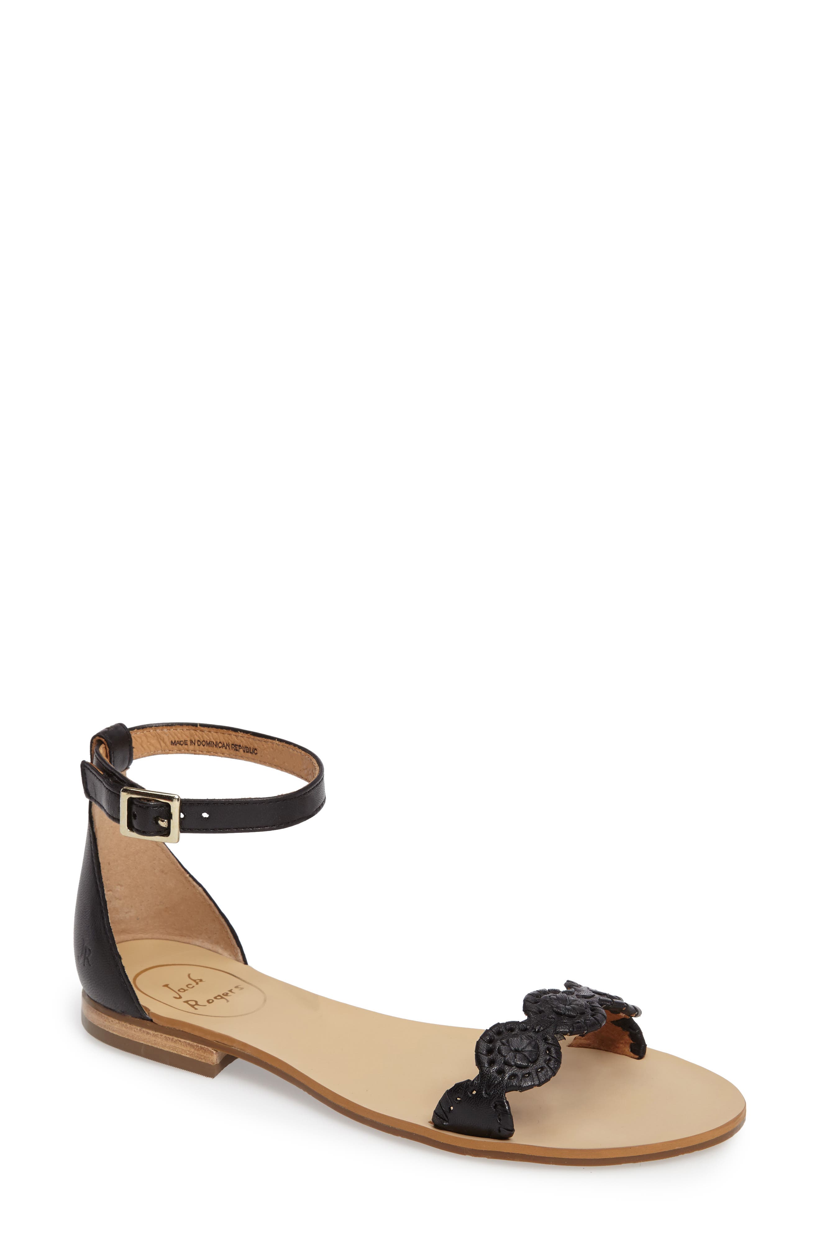 Jack Rogers Daphne Medallion Flat Sandal (Women) Nordstrom