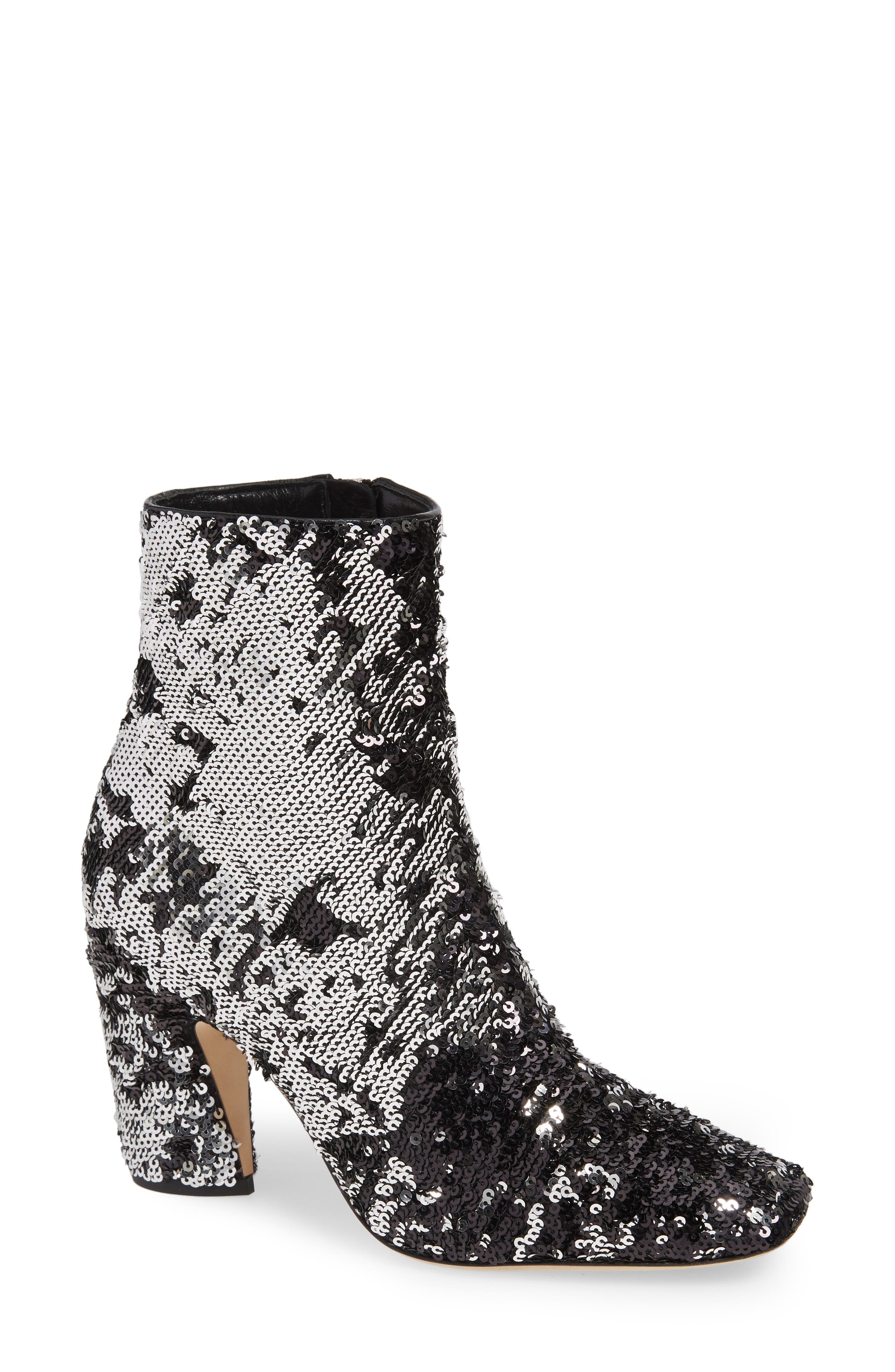 Jimmy Choo Mirren Flippable Sequin Bootie