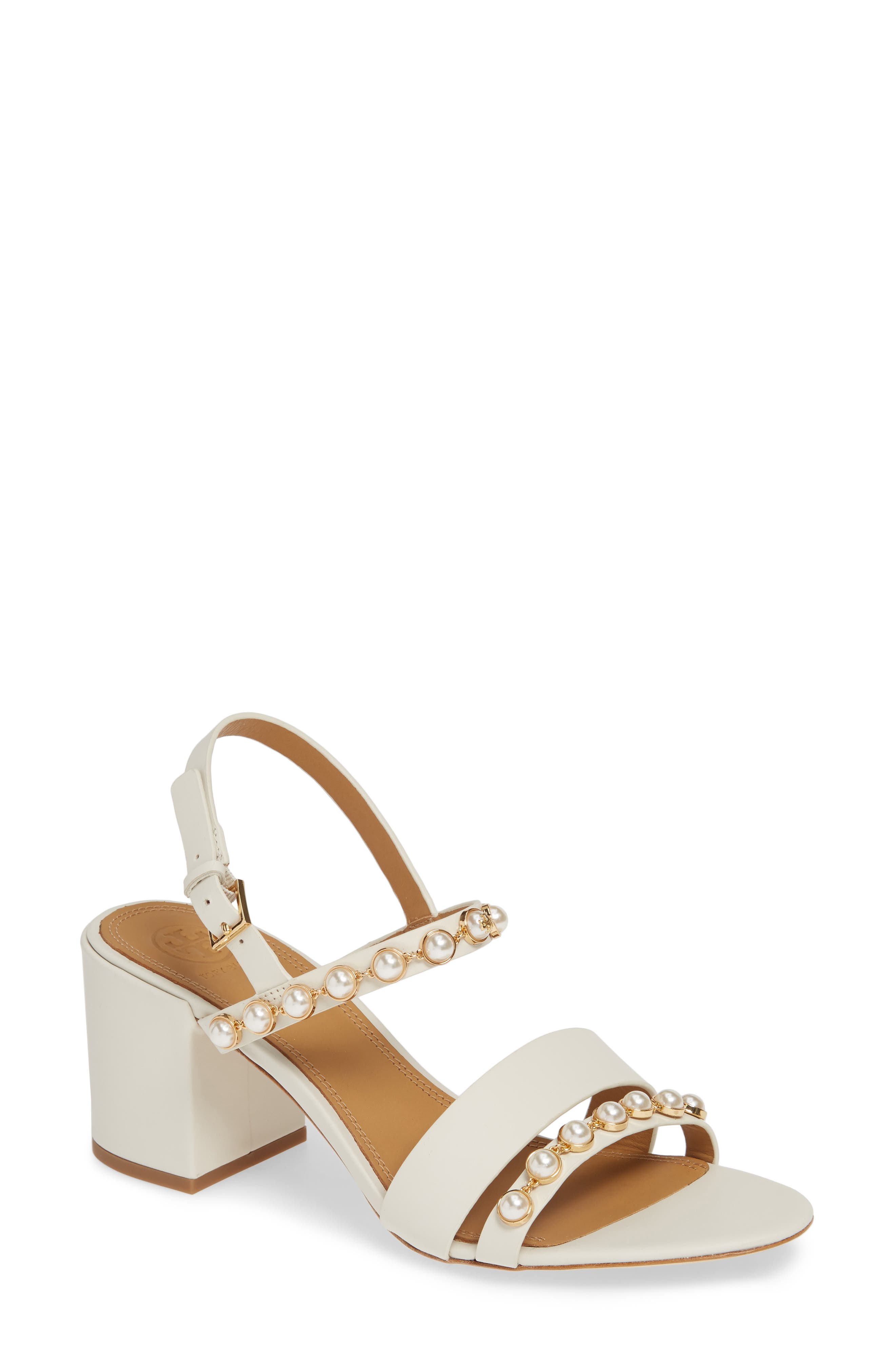Tory Burch Emmy Sandal, White