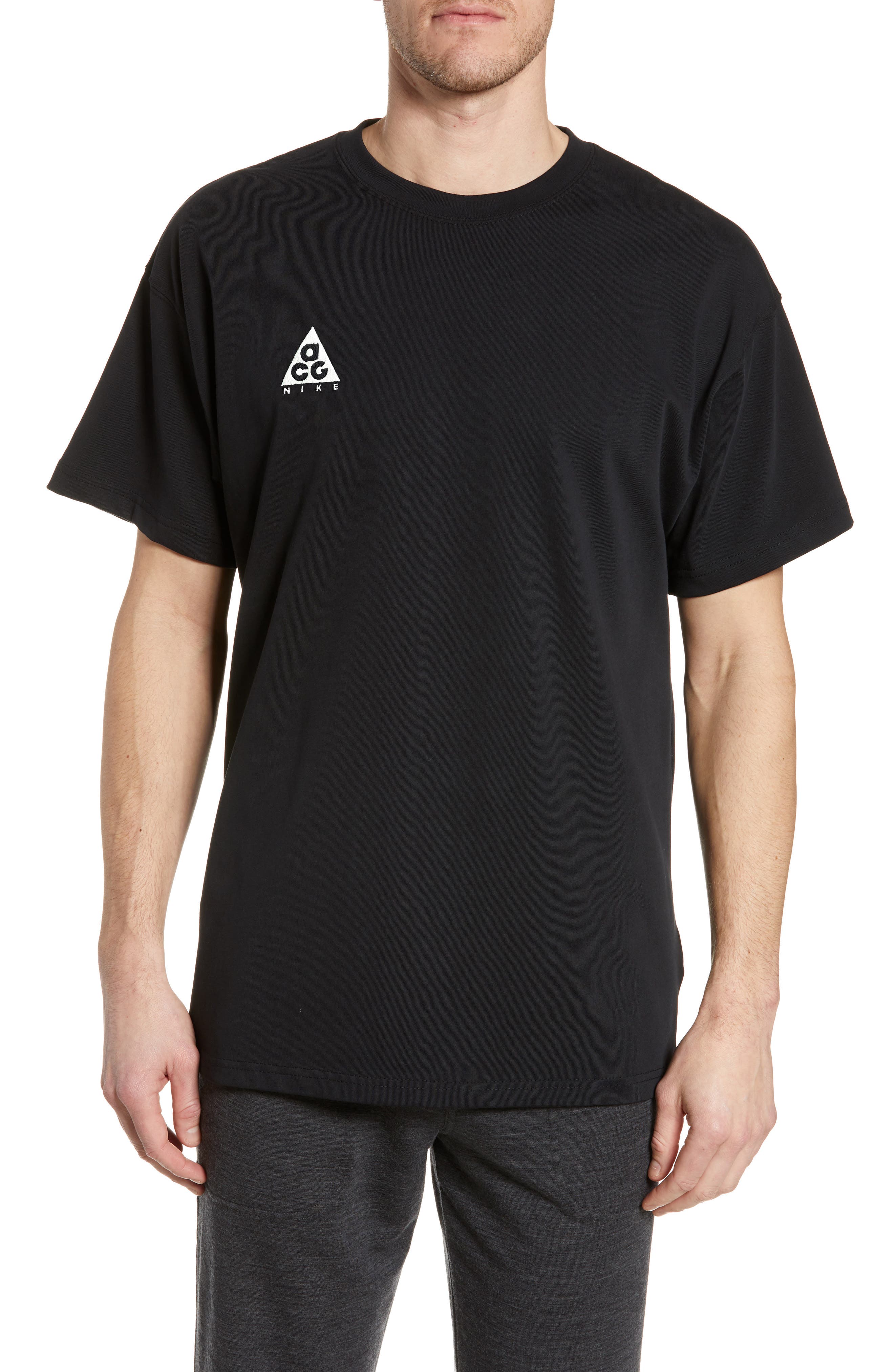 Nike Nrg All Conditions Gear Logo T-Shirt, Black