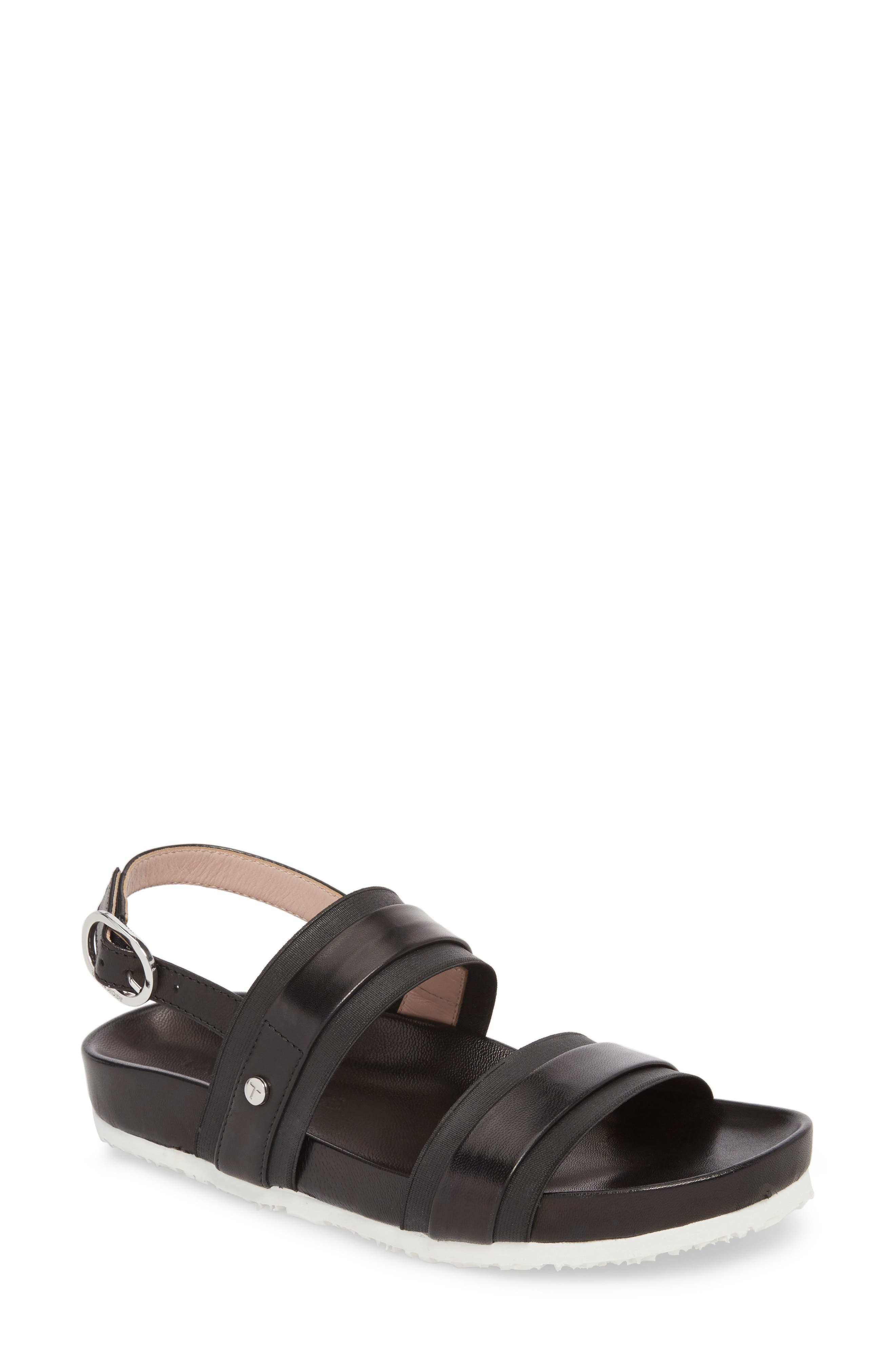 Taryn Rose Collection Sandra Sandal- Black