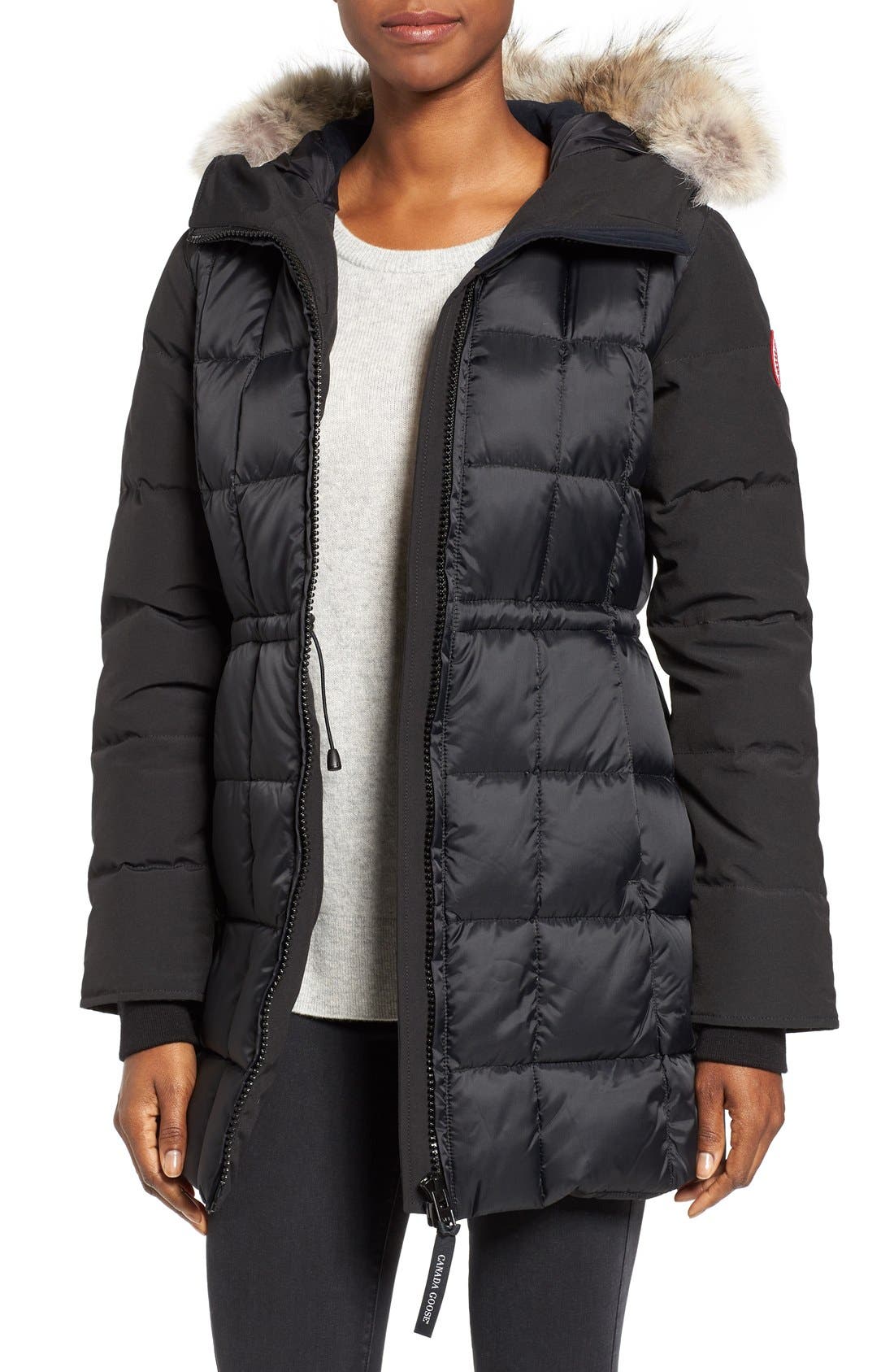 Canada Goose Beechwood Down Parka With Genuine Coyote Fur Trim