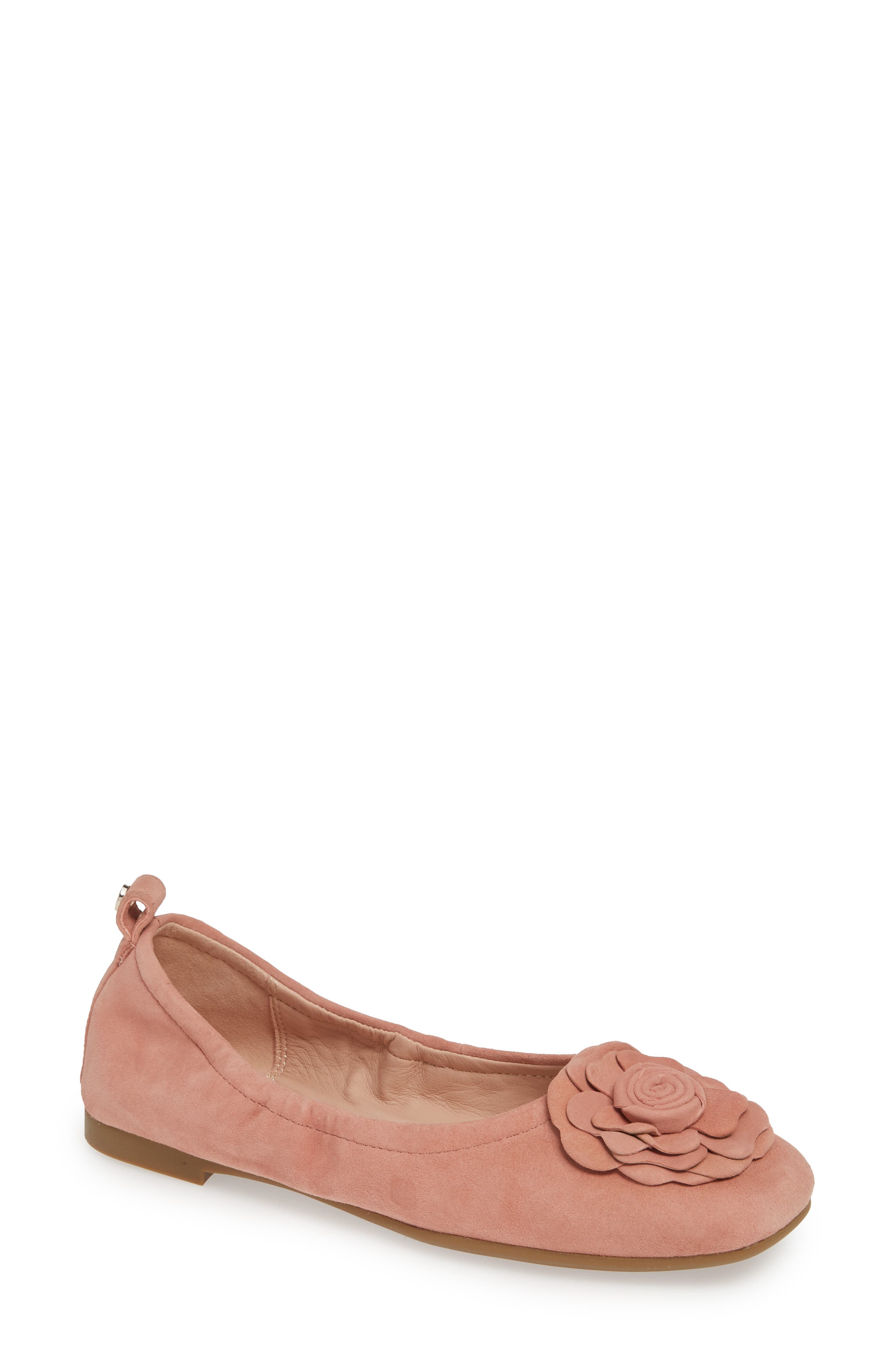 Taryn Rose Rosalyn Ballet Flat- Pink