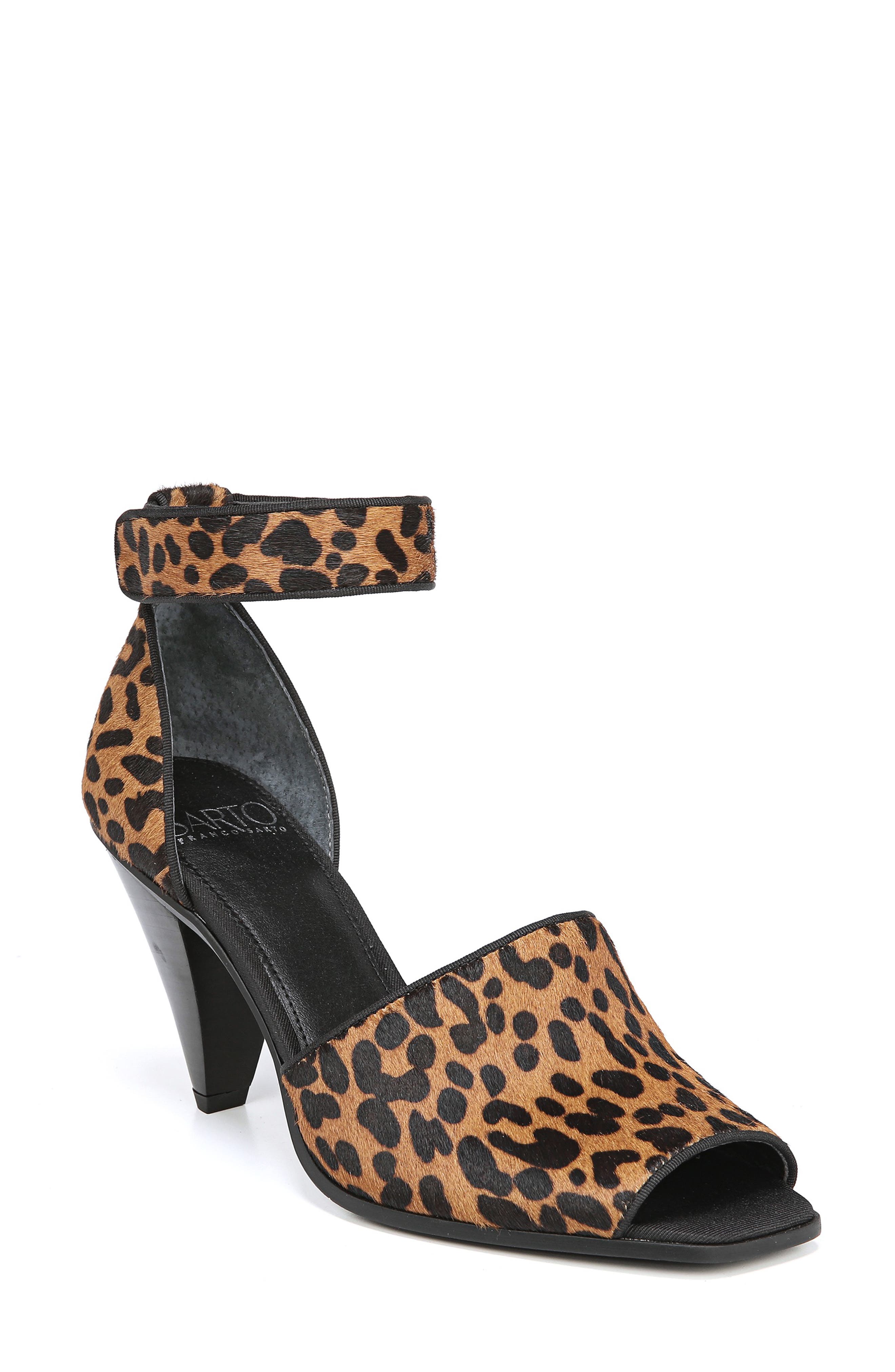Sarto By Franco Sarto Ankle Strap Sandal, Brown