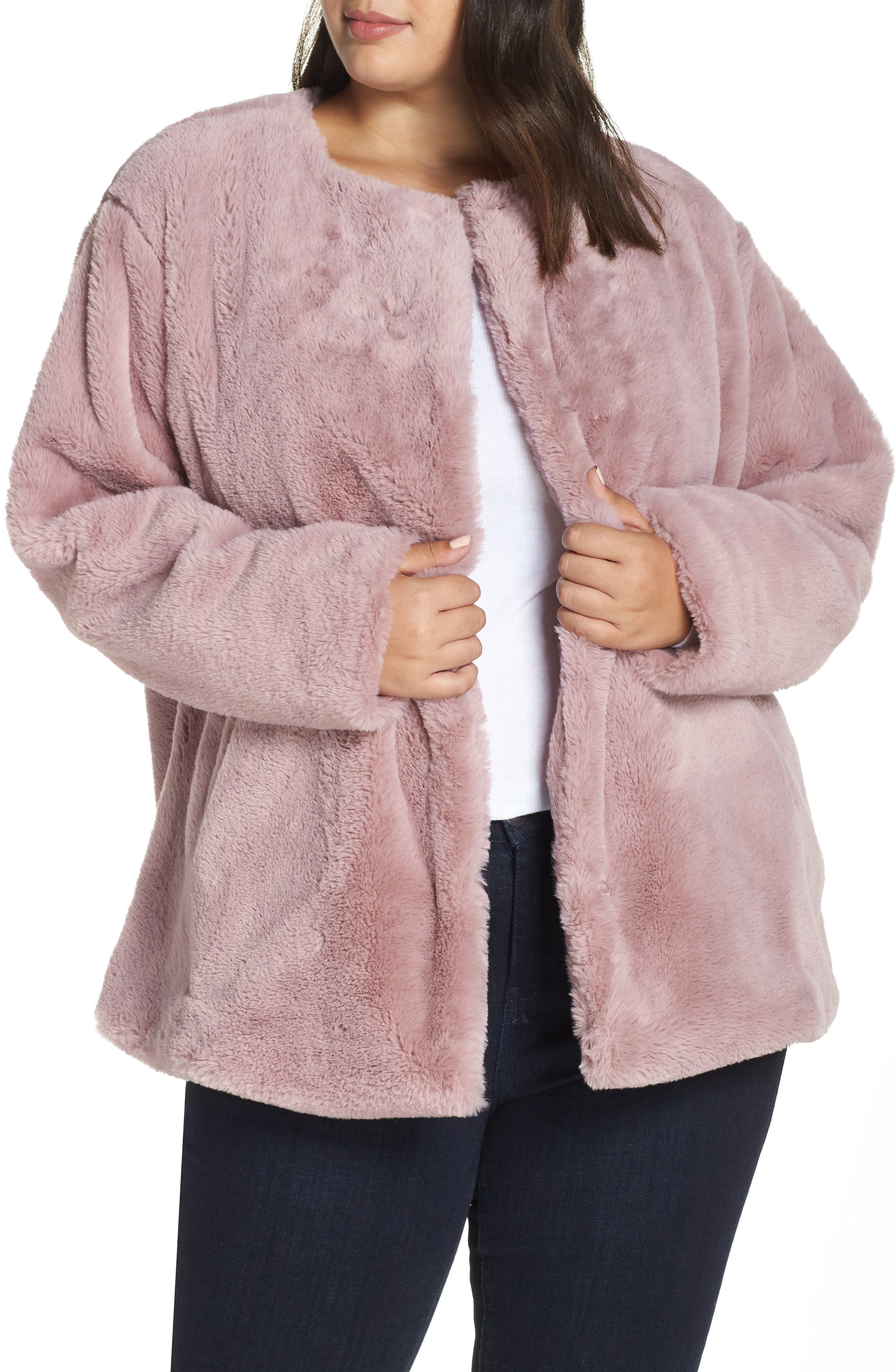 Borg Faux Fur Jacket