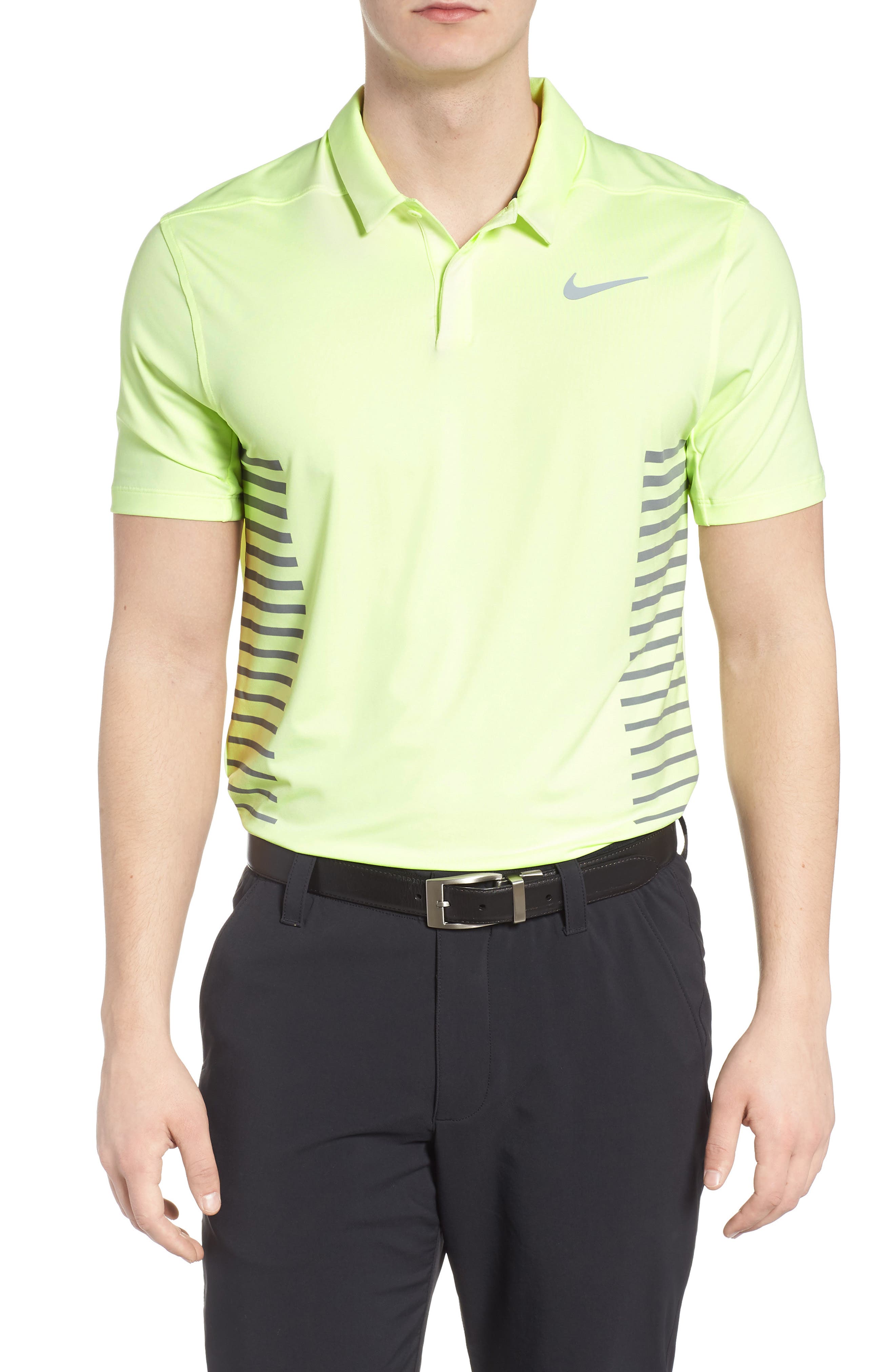 Nike Dry Polo Shirt, Yellow