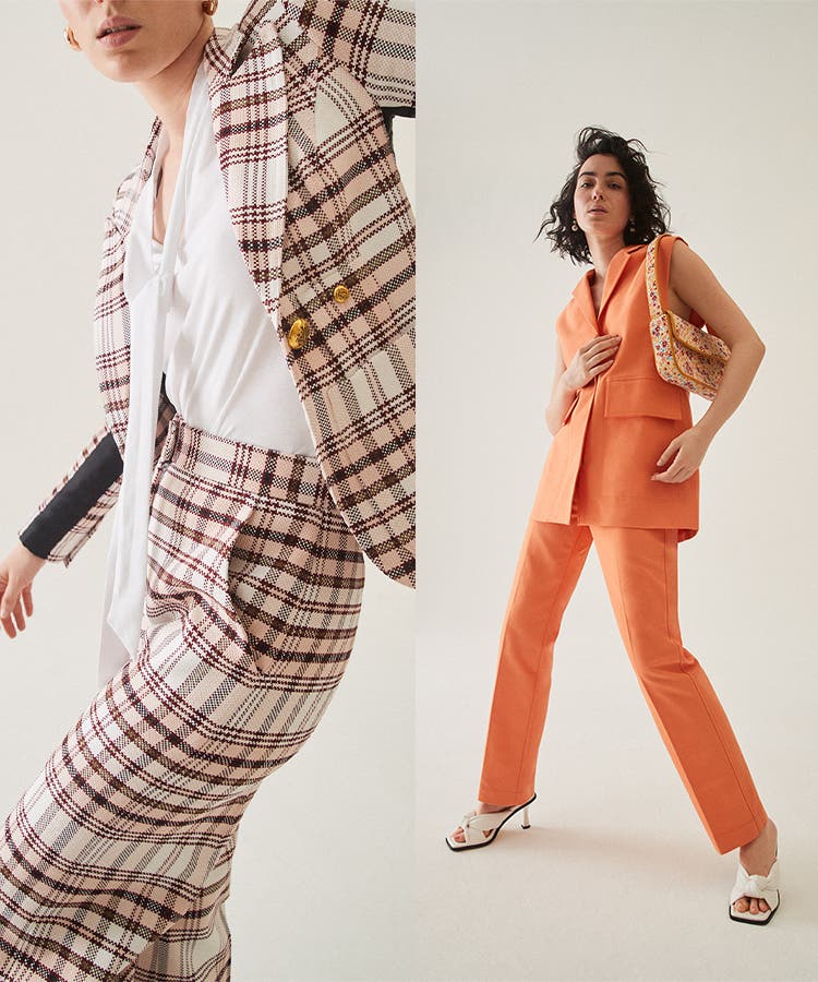 Elegant Women Pants Suits Set For Work Pencil Trouser Suit Female Office  Ladies Work Formal Business…