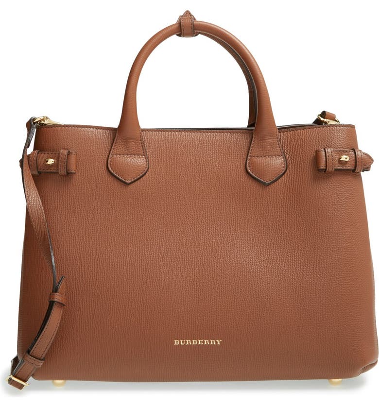 Burberry Medium Banner Leather Tote | Nordstrom