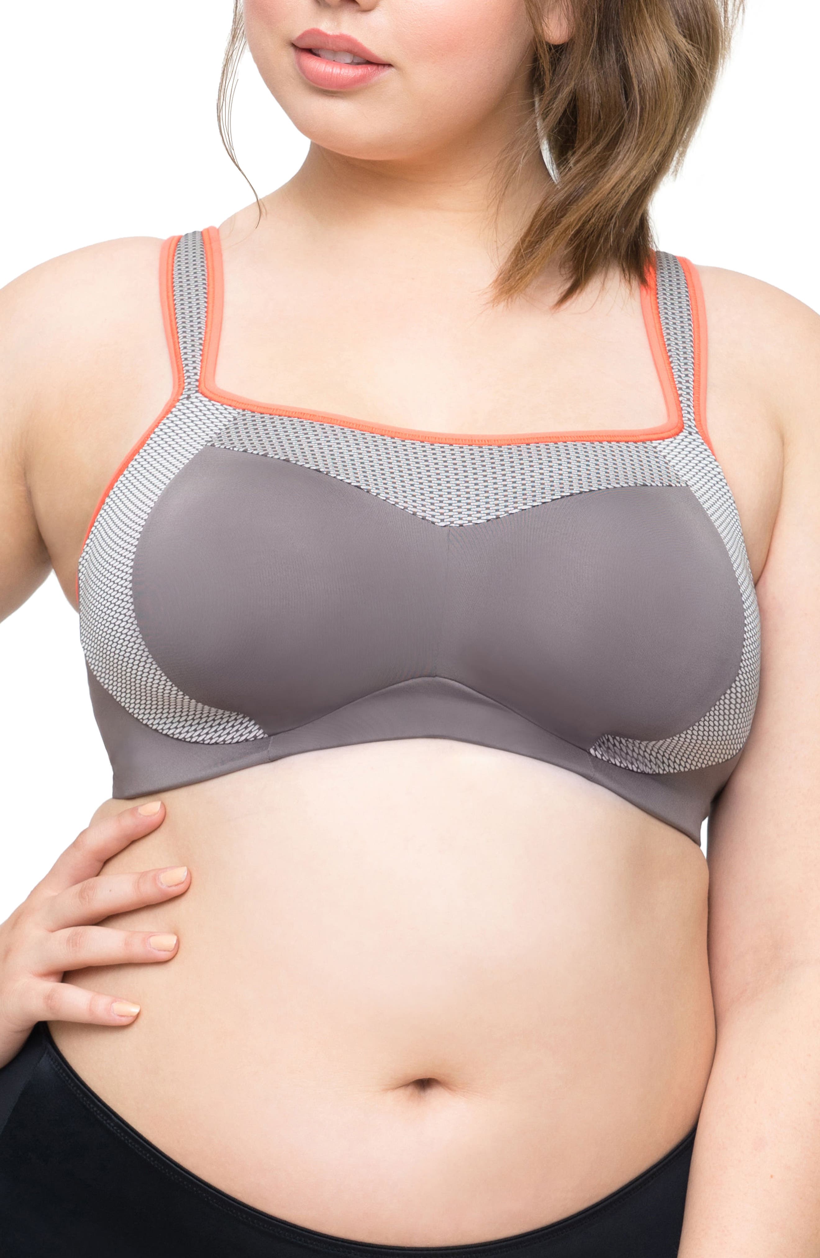 Plus Size Curvy Couture Wireless Sports Bra