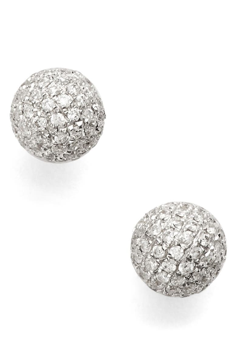 Bony Levy Diamond Pavé Ball Stud Earrings Limited Edition Diamond Pavé Ball Stud Earrings