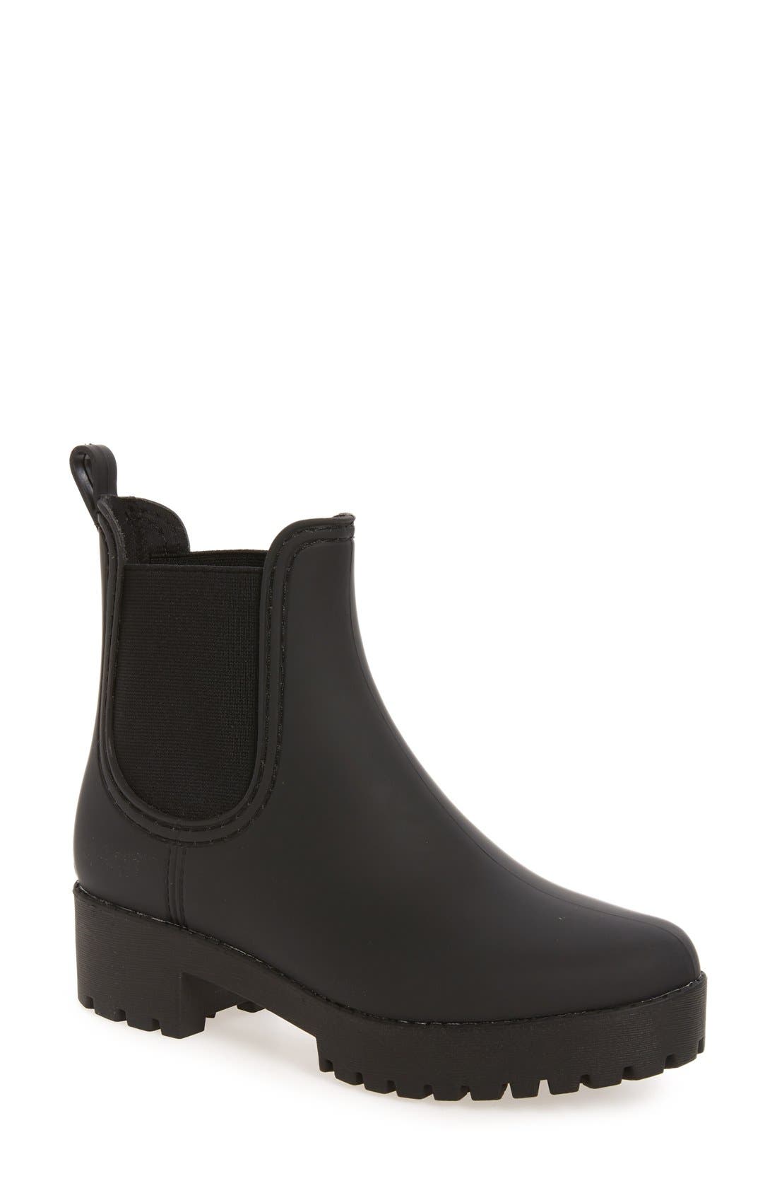 Jeffrey Campbell Cloudy Waterproof Chelsea Rain Boot