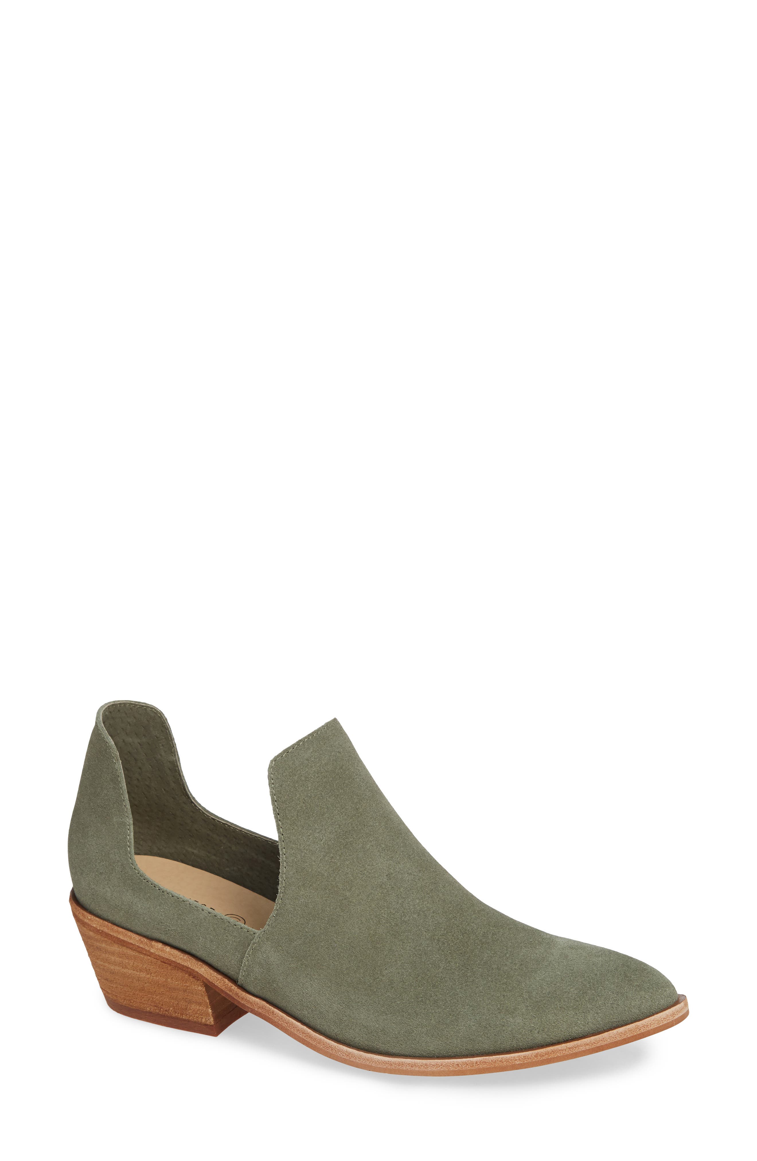 Chinese Laundry Focus Open Sided Bootie, Green