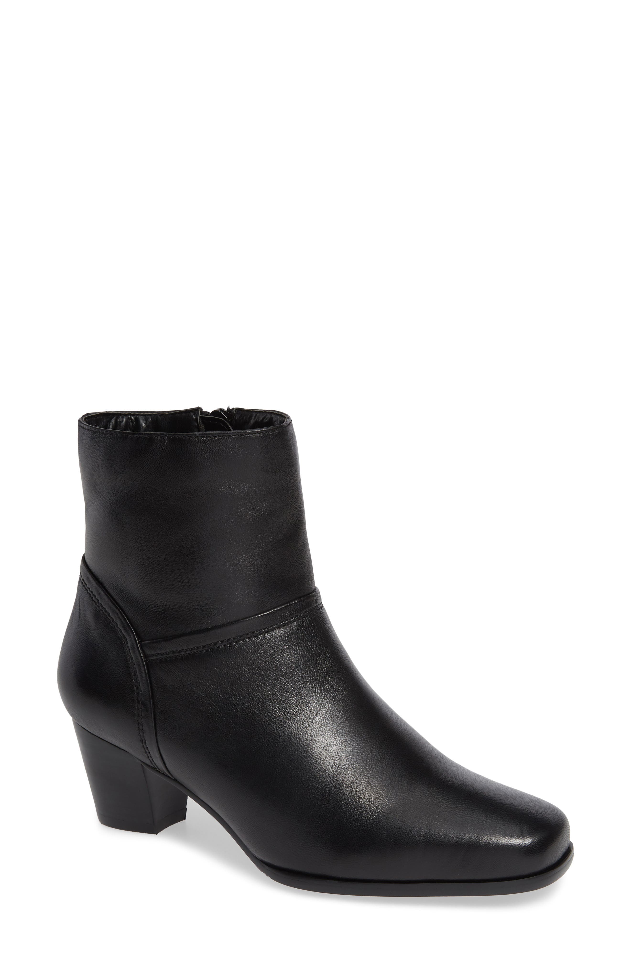 David Tate Model Bootie, WW - Black