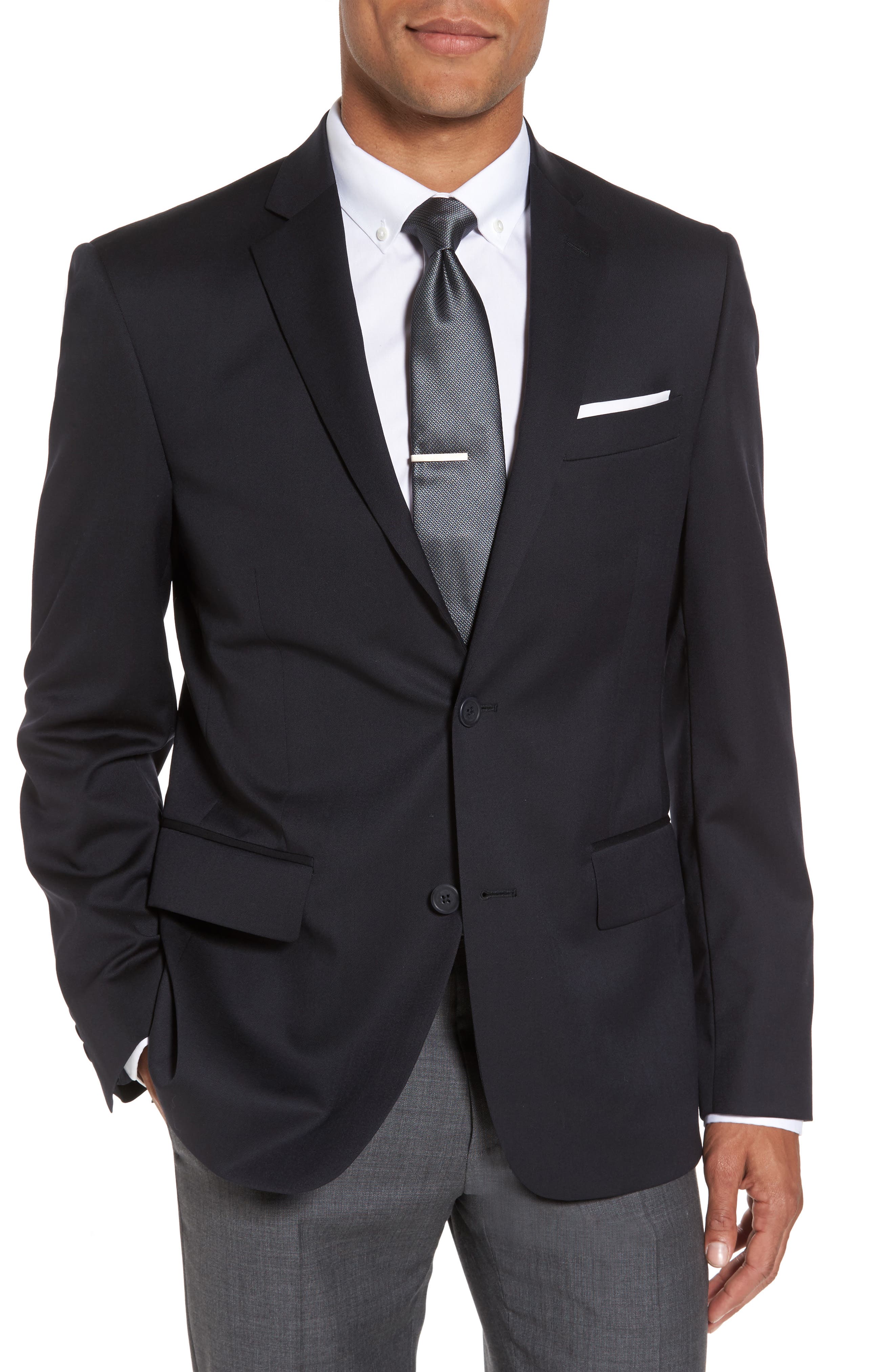 Nordstrom Men's Shop Classic Fit Solid Wool Sport Coat Nordstrom