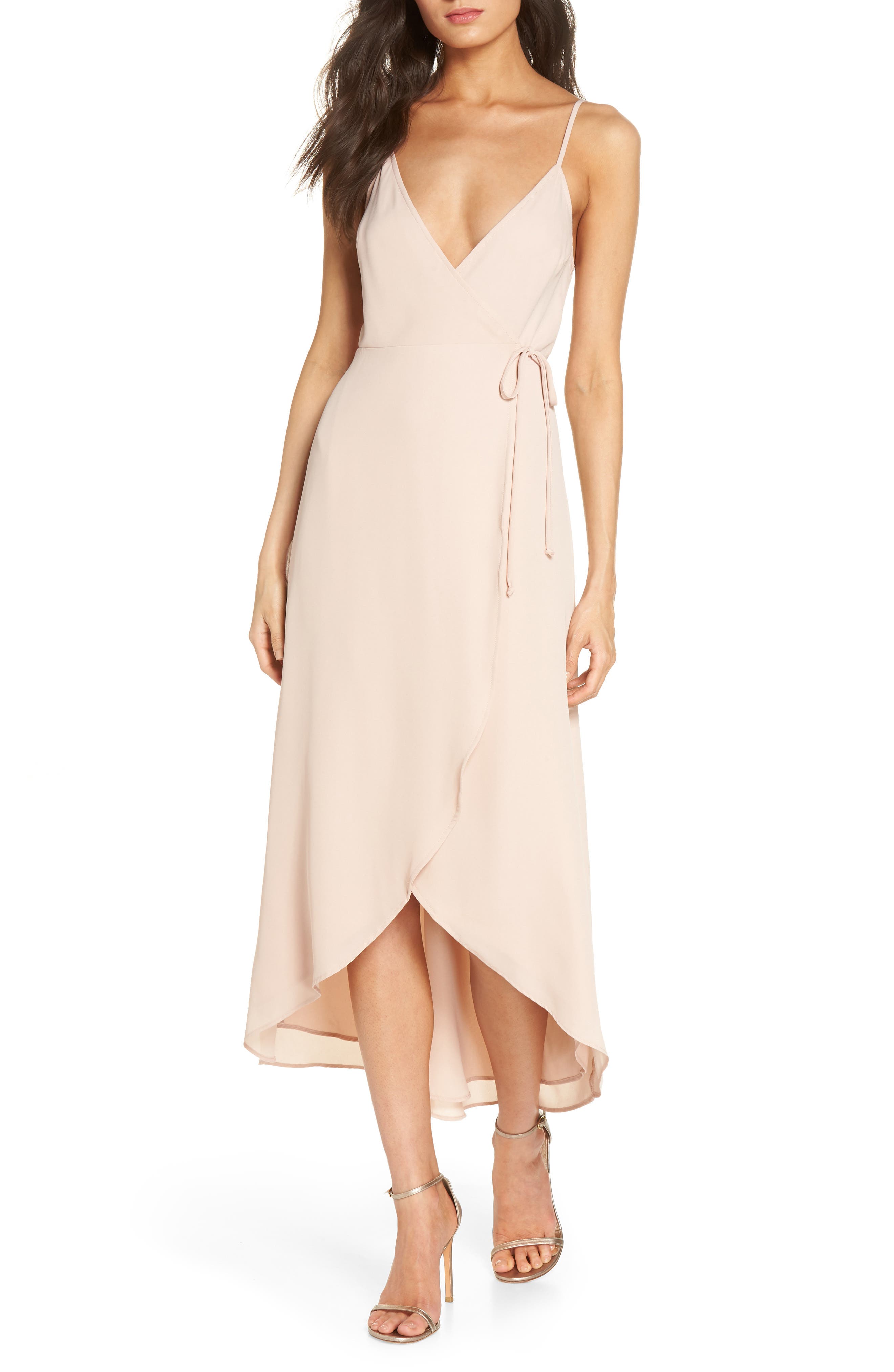 Show Me Your Mumu Meghan Wrap Dress, Pink