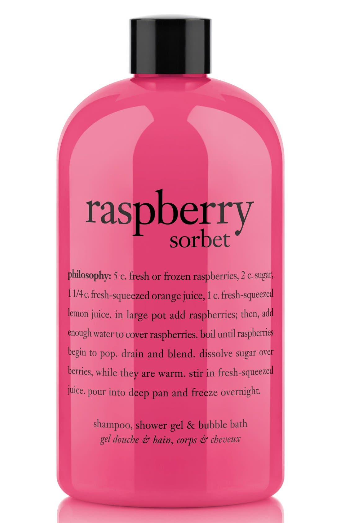 philosophy 'raspberry sorbet' awardwinning ultrarich 3in1 shampoo