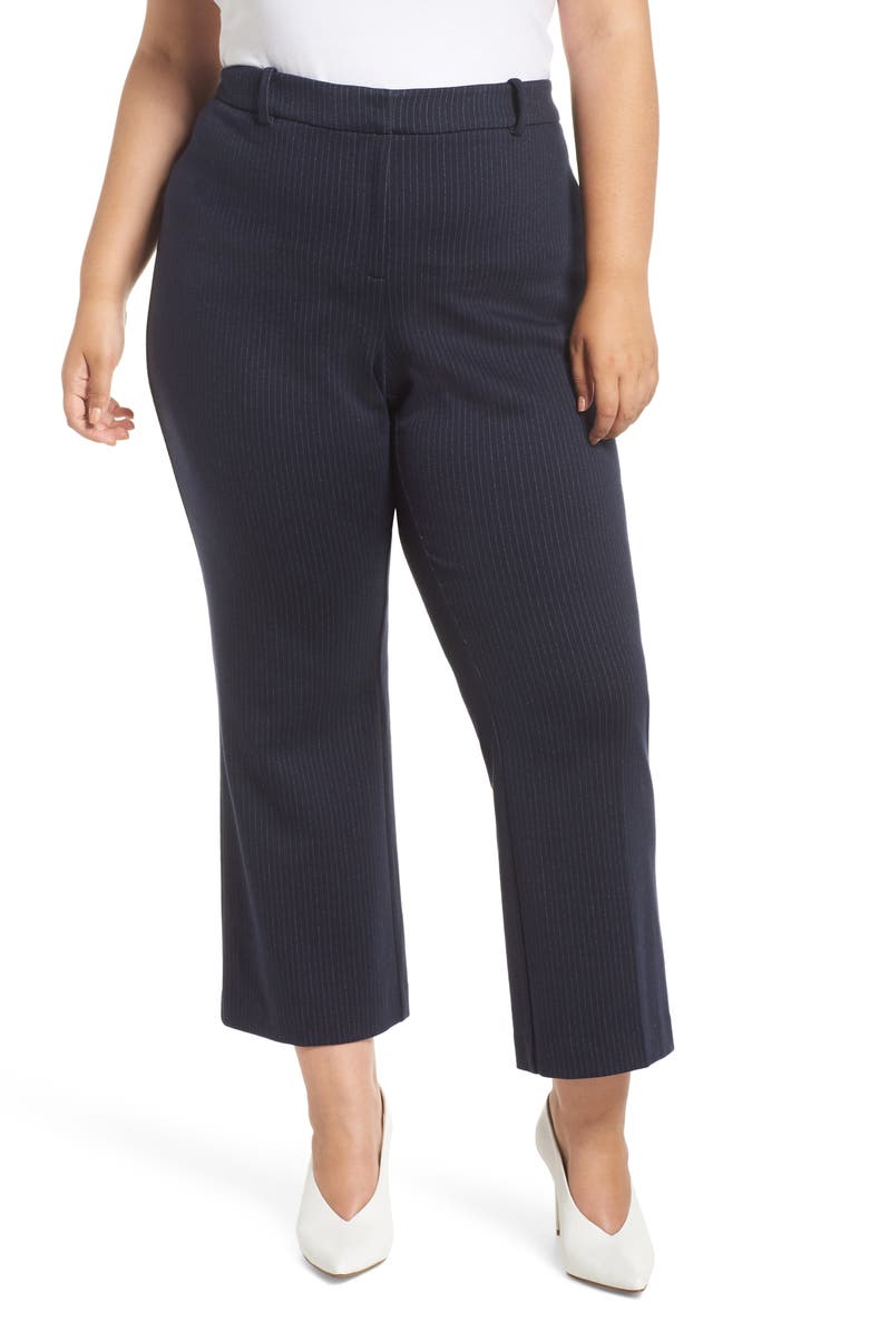 1.STATE Pinstripe Pants (Plus Size) | Nordstrom
