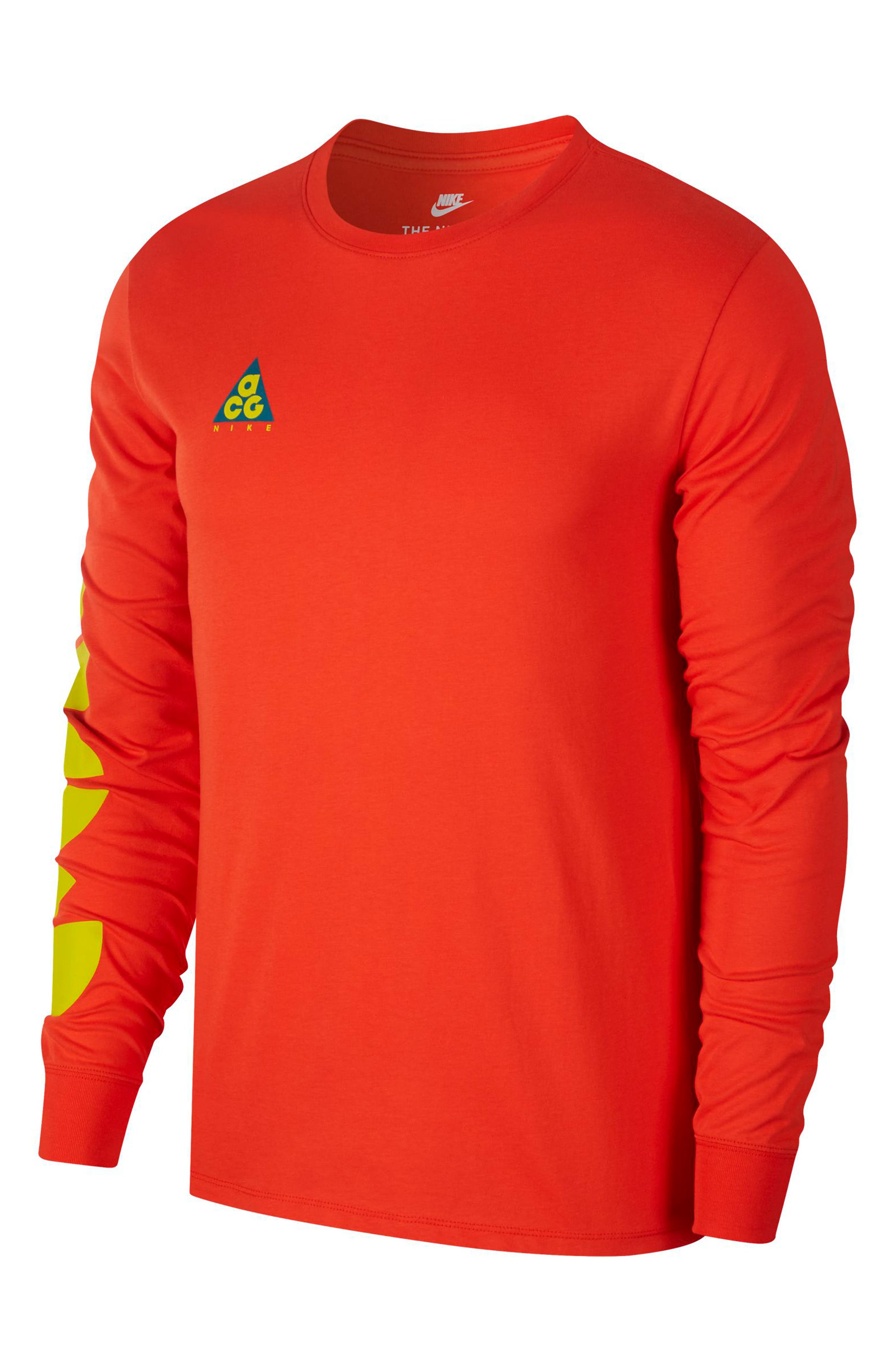 Nike Nsw Acg Graphic T-Shirt, Red