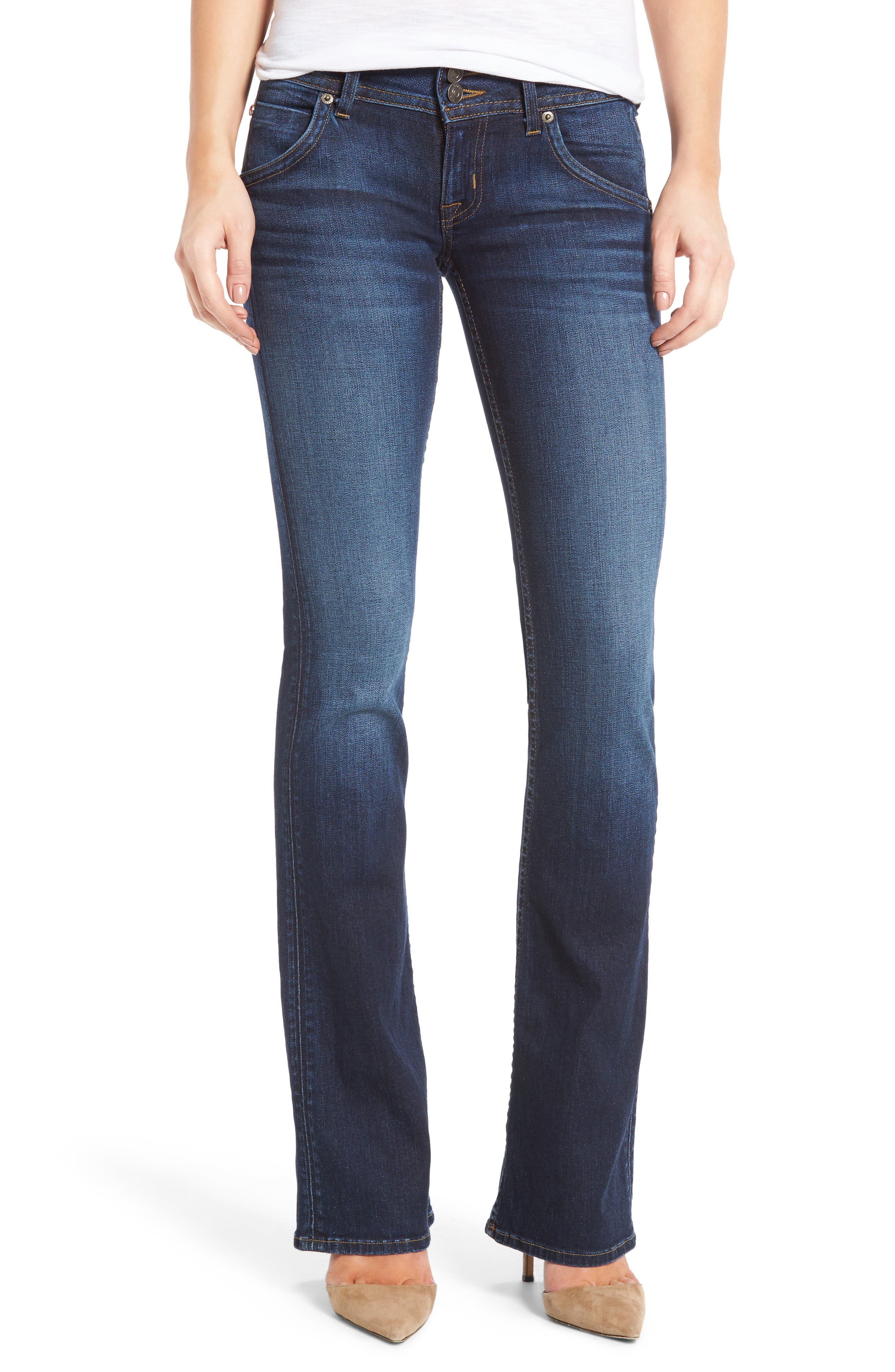 Hudson Jeans Signature Petite Bootcut Jeans (Patrol Unit) Nordstrom