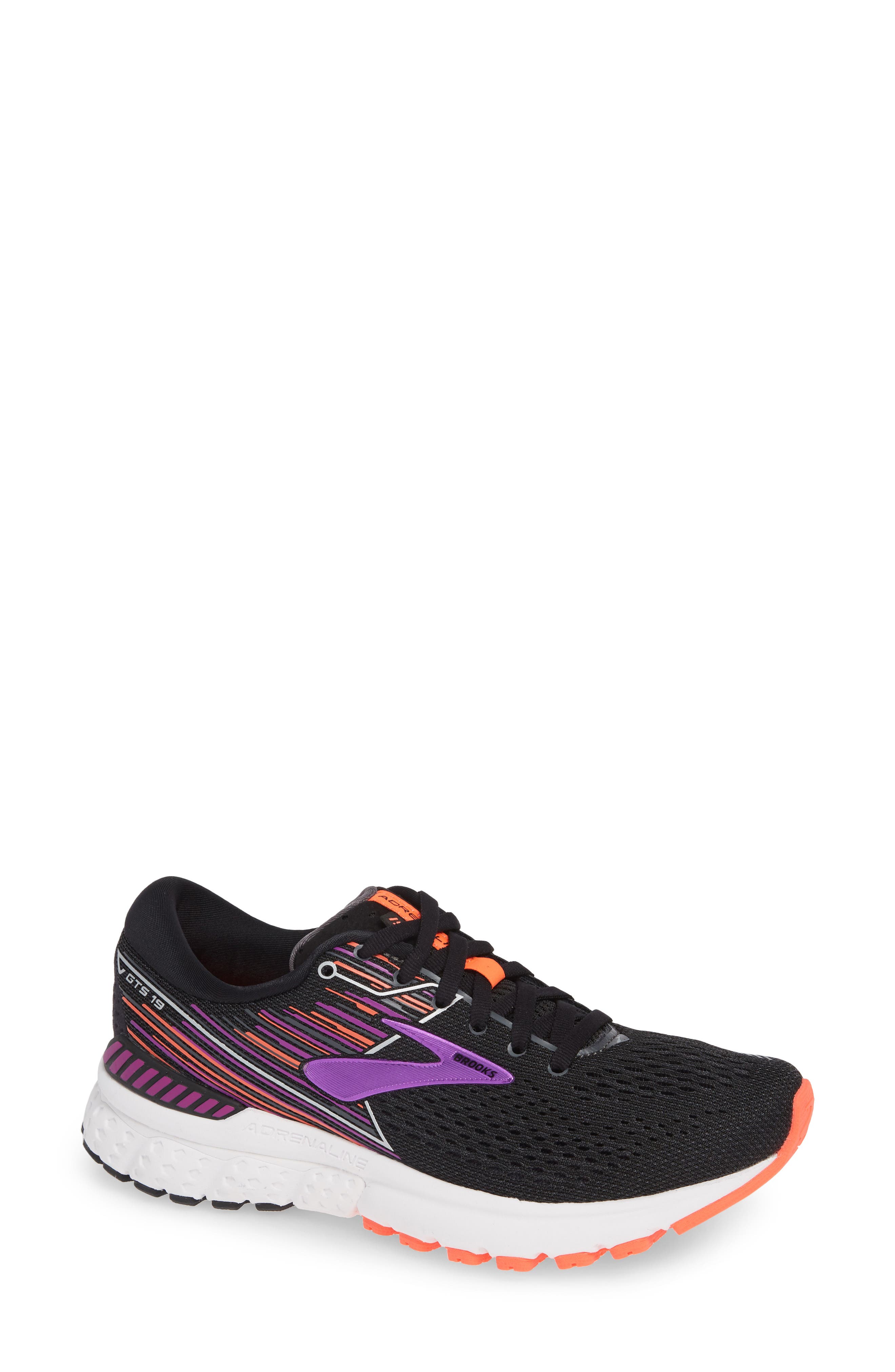 Brooks Adrenaline Gts 19 Running Shoe B - Black