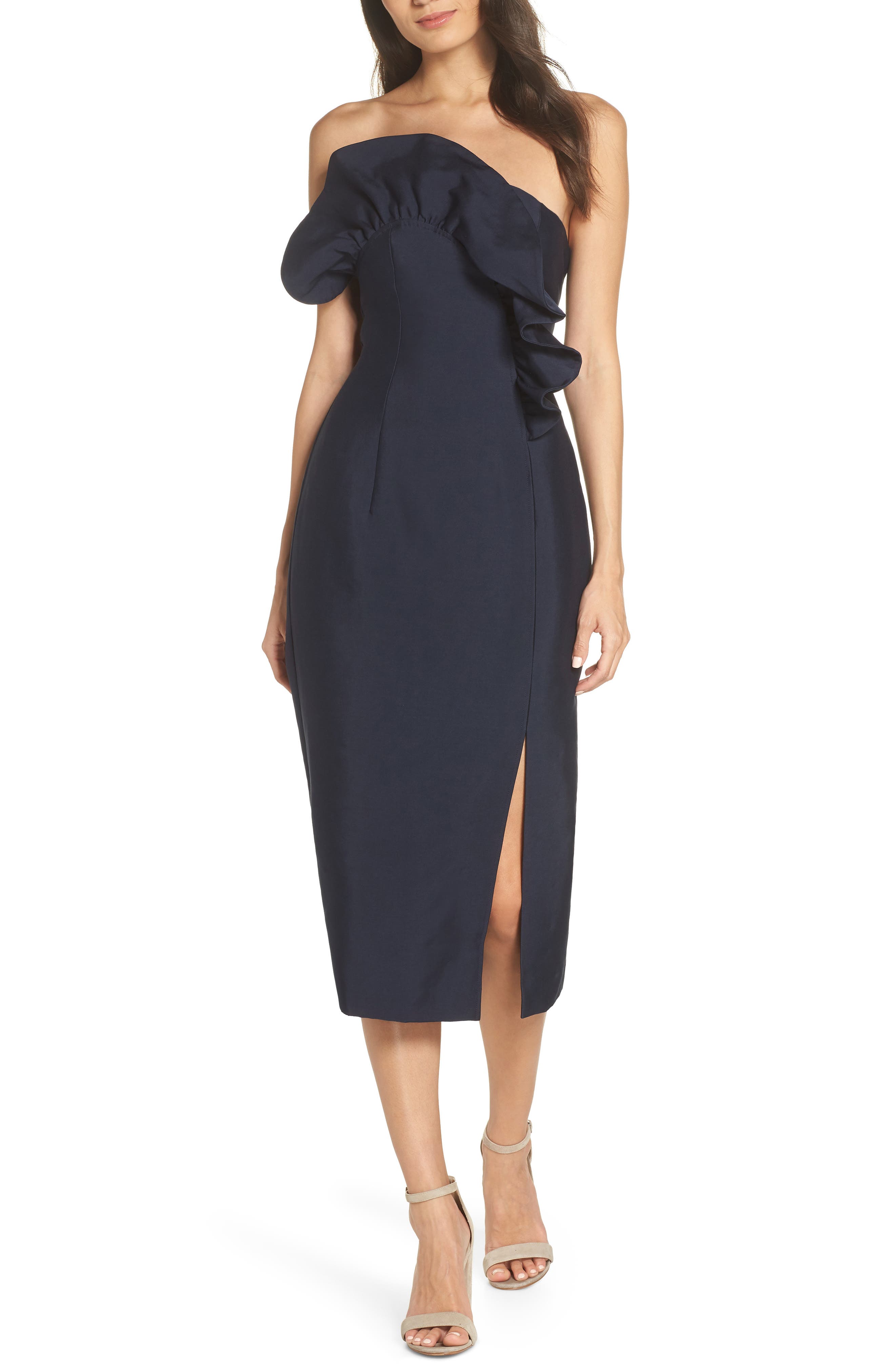 Keepsake The Label Heart & Soul Midi Dress, Blue