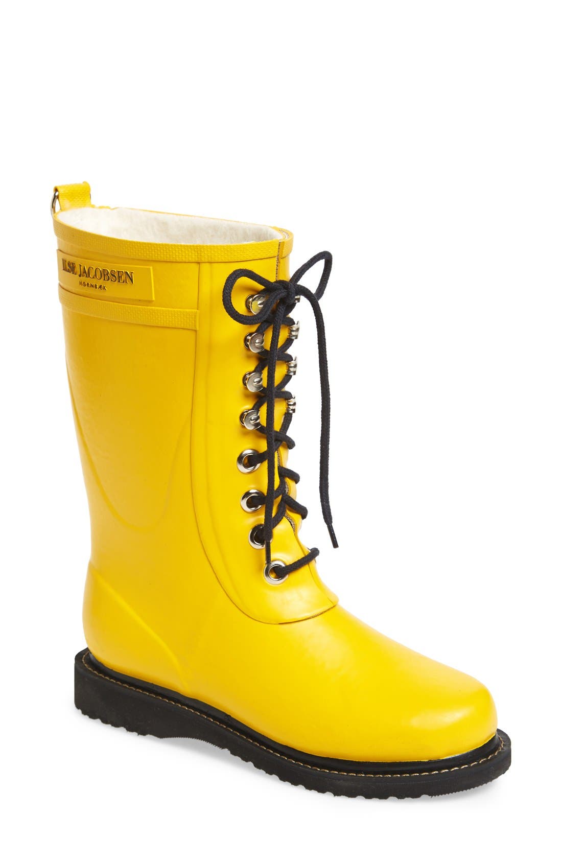 Ilse Jacobsen Rubber Waterproof Boot Yellow