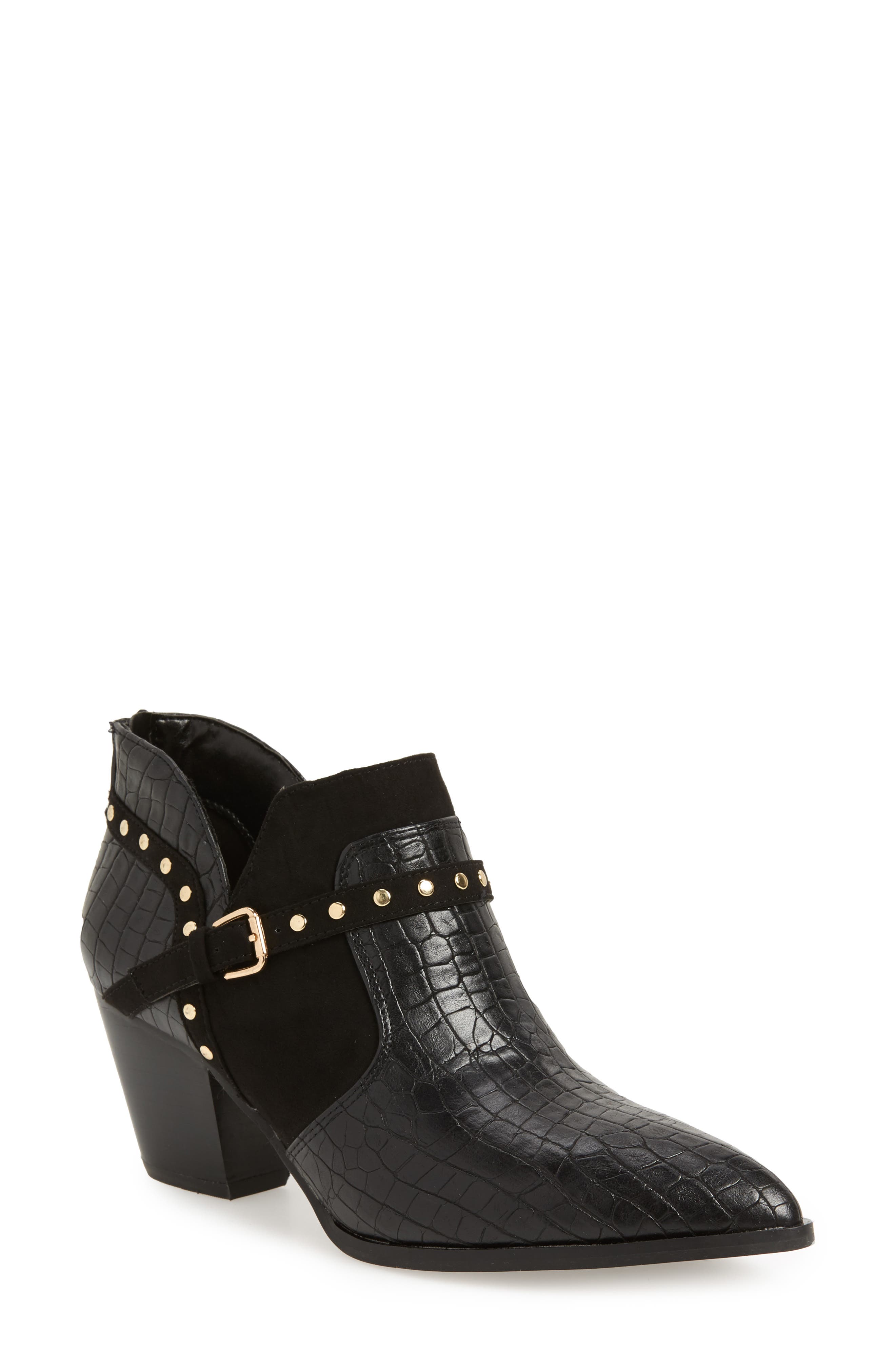 Bella Vita Elody Ii Pointy Toe Bootie W - Black