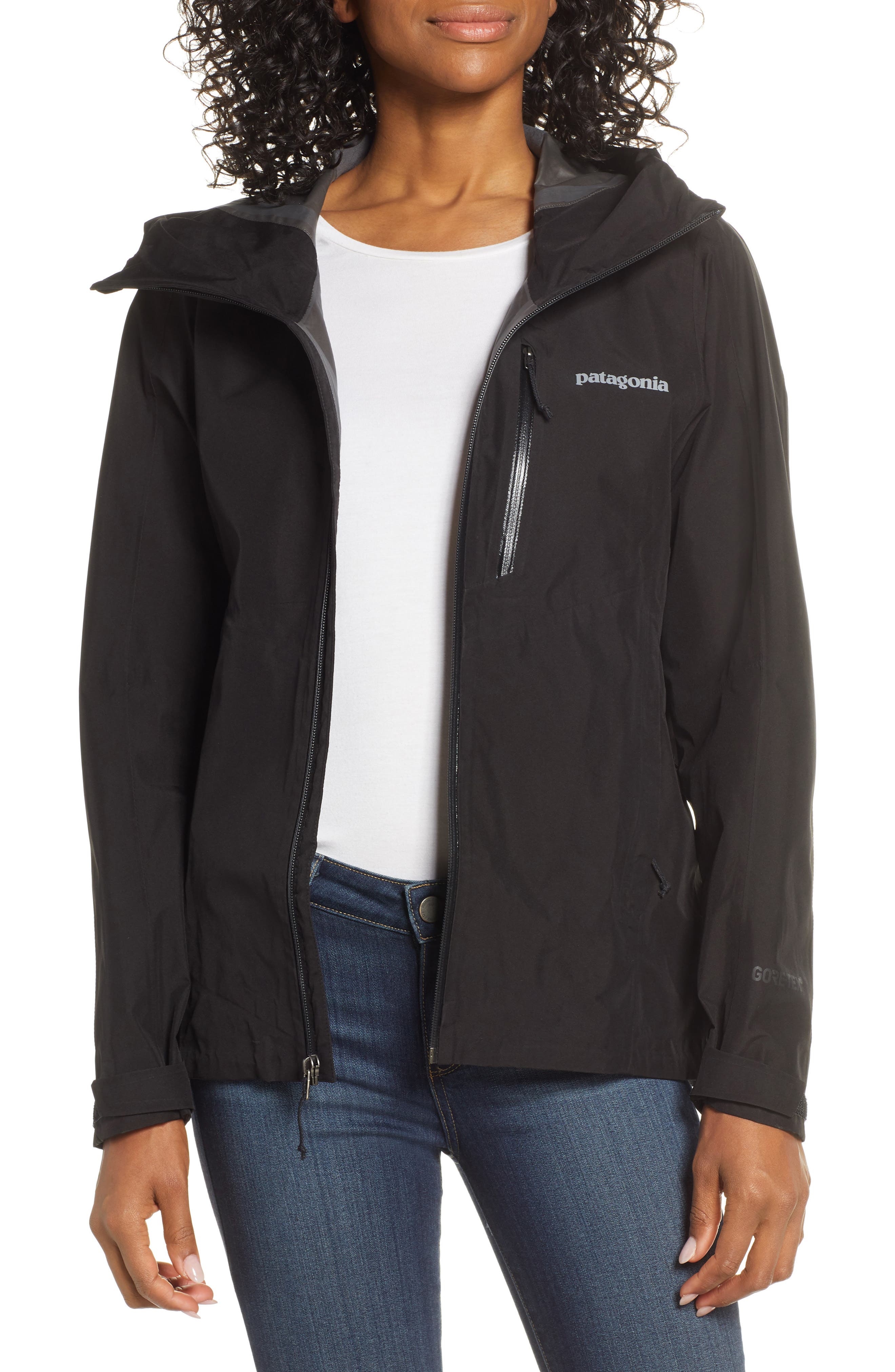 Patagonia Calcite Hooded Jacket, Black