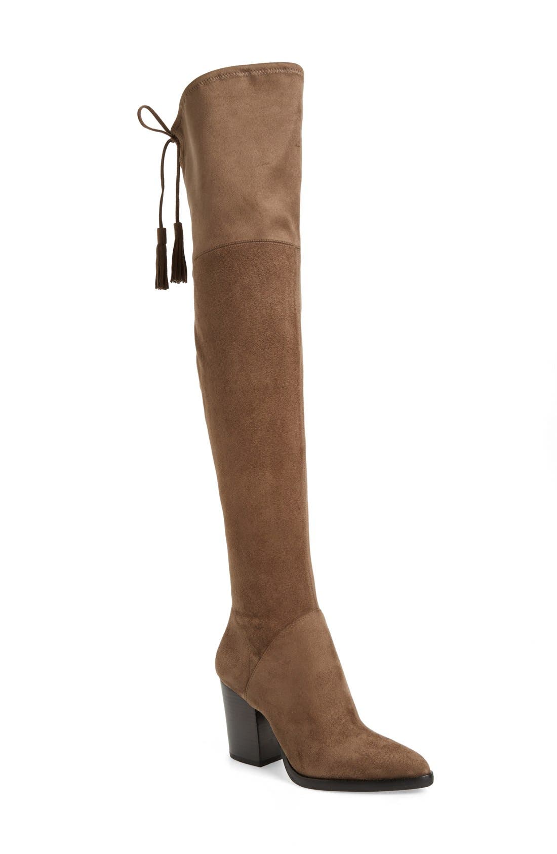 Marc Fisher Ltd Alinda Over The Knee Boot, Beige