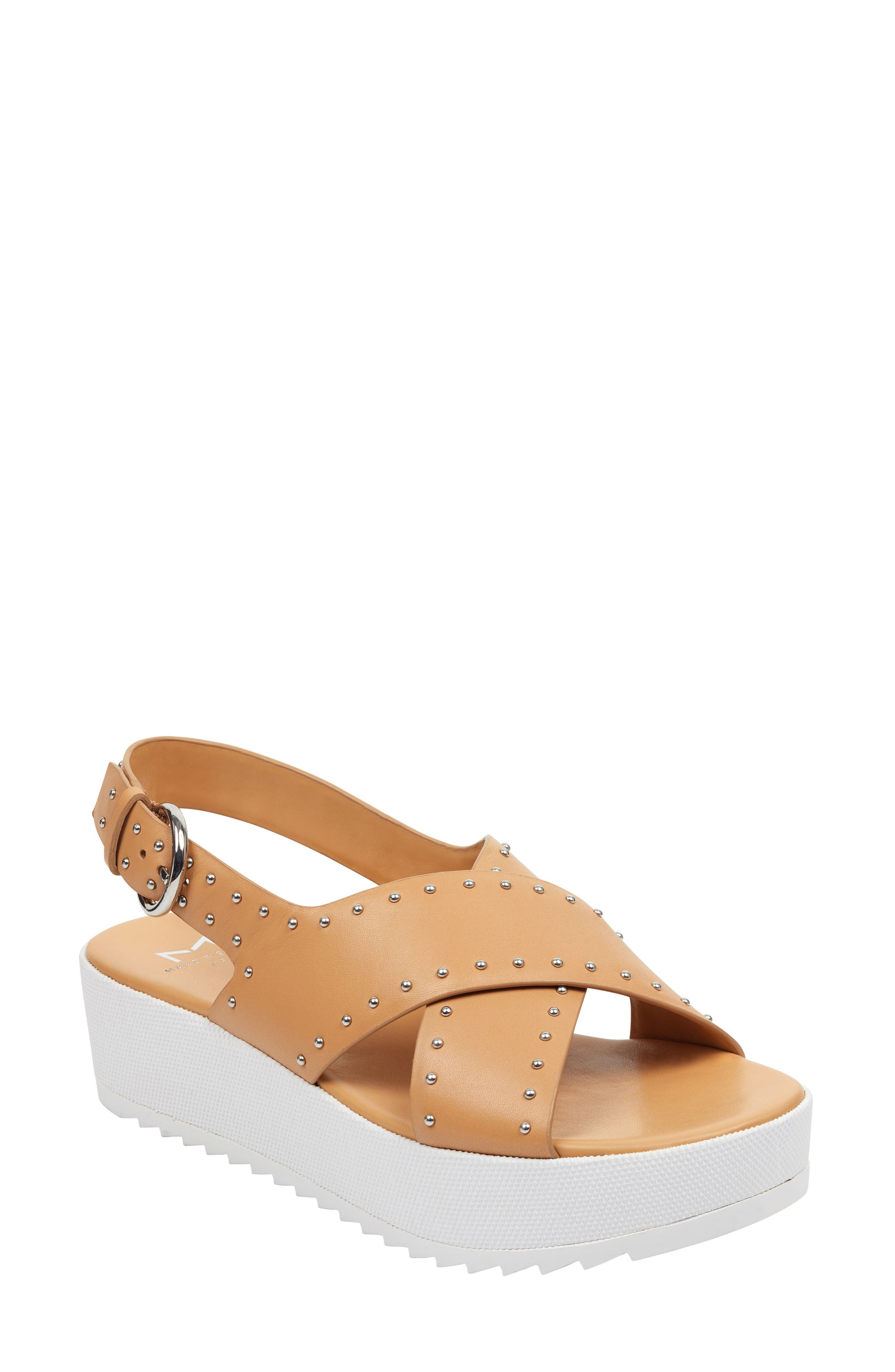 Marc Fisher Ltd Delilah Slingback Sandal, Brown