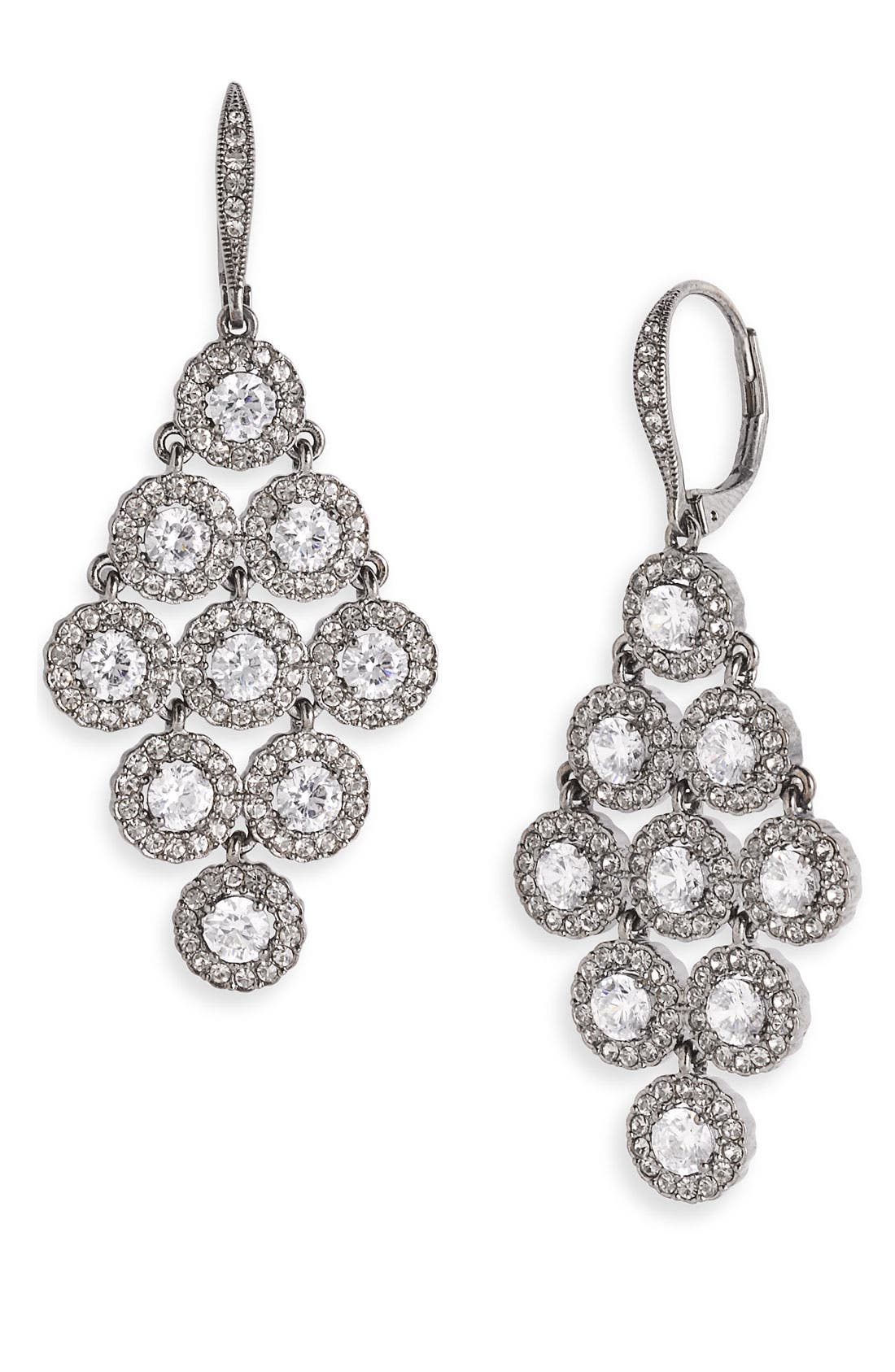 Nadri Kite Shaped Chandelier Earrings Nordstrom