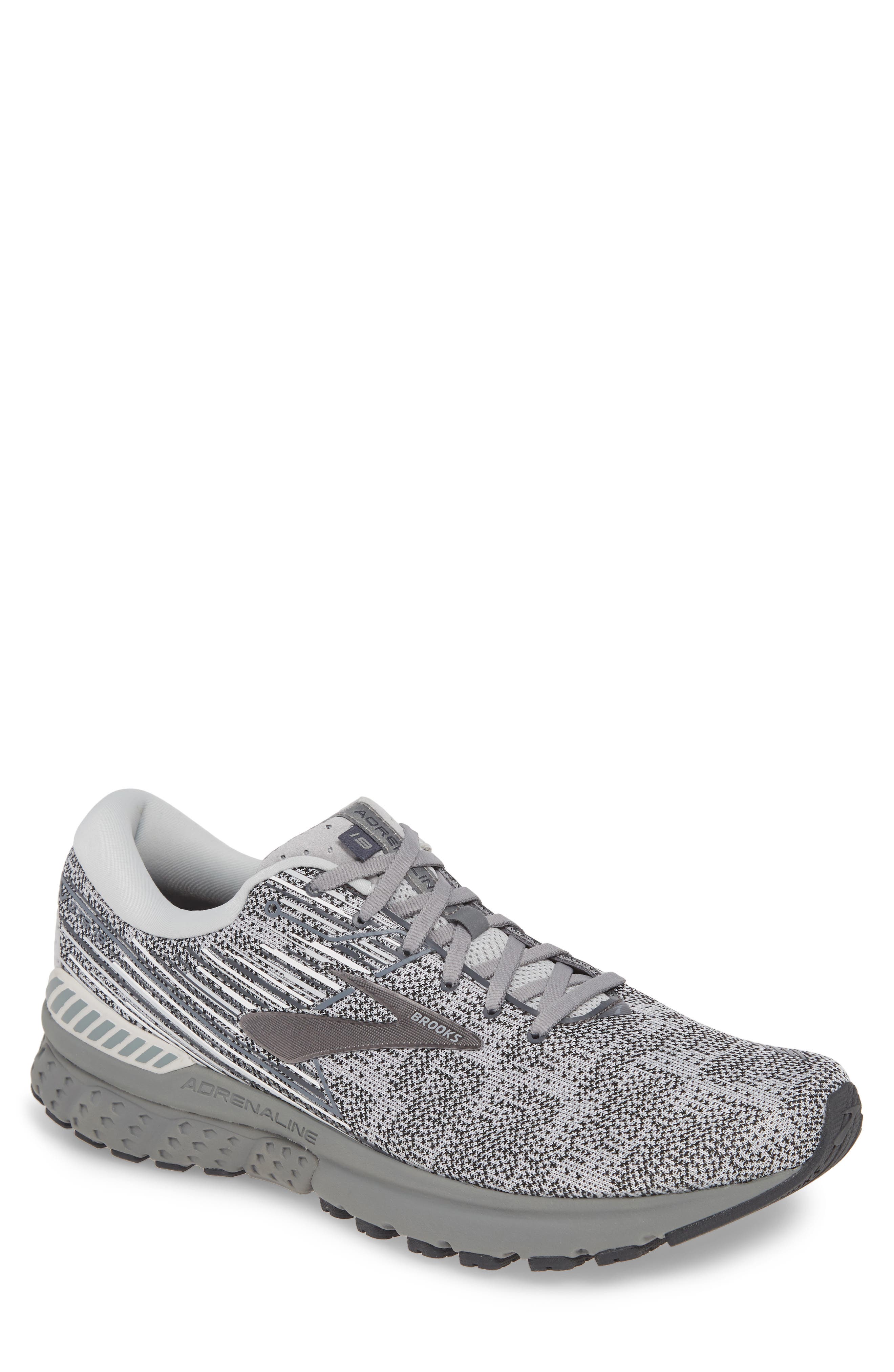 Brooks Adrenaline Gts 19 Running Shoe, Grey