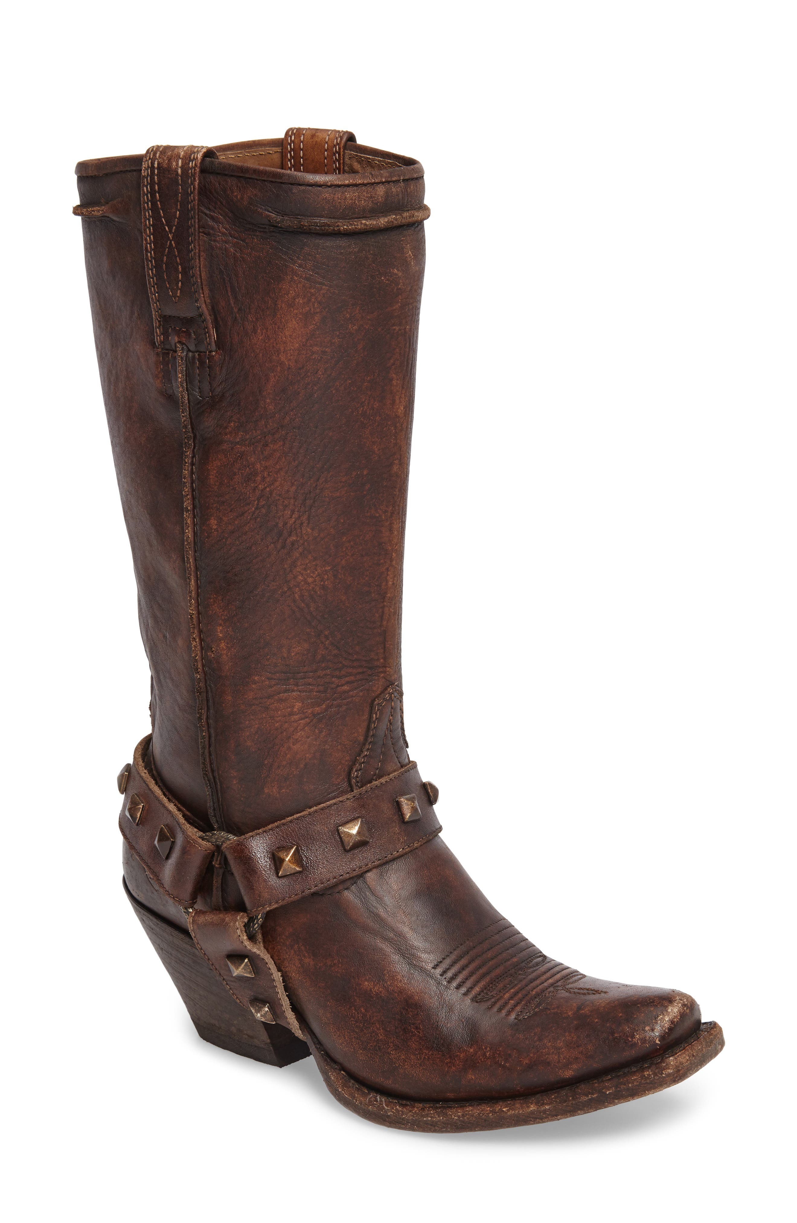 Ariat Rowan Western Harness Boot- Brown