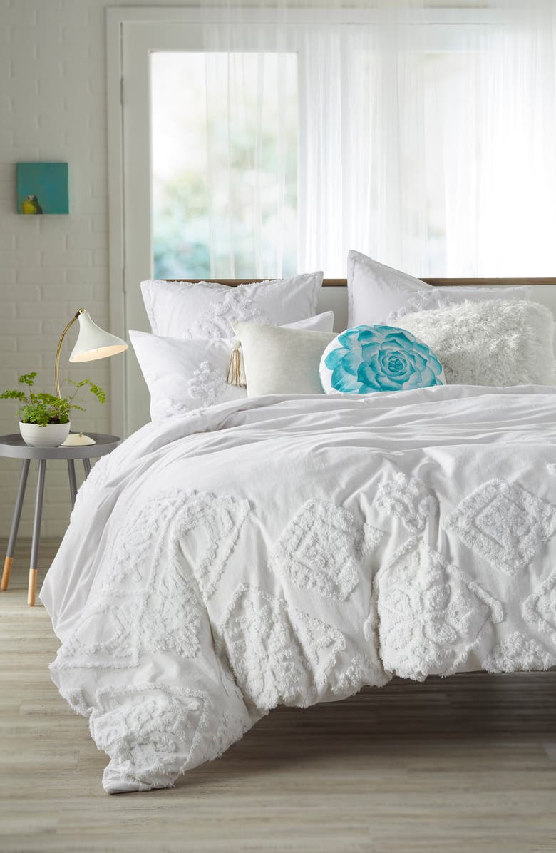 Nordstrom At Home Helena Duvet Cover Nordstrom At Home Helena Duvet Cover Main Color 100