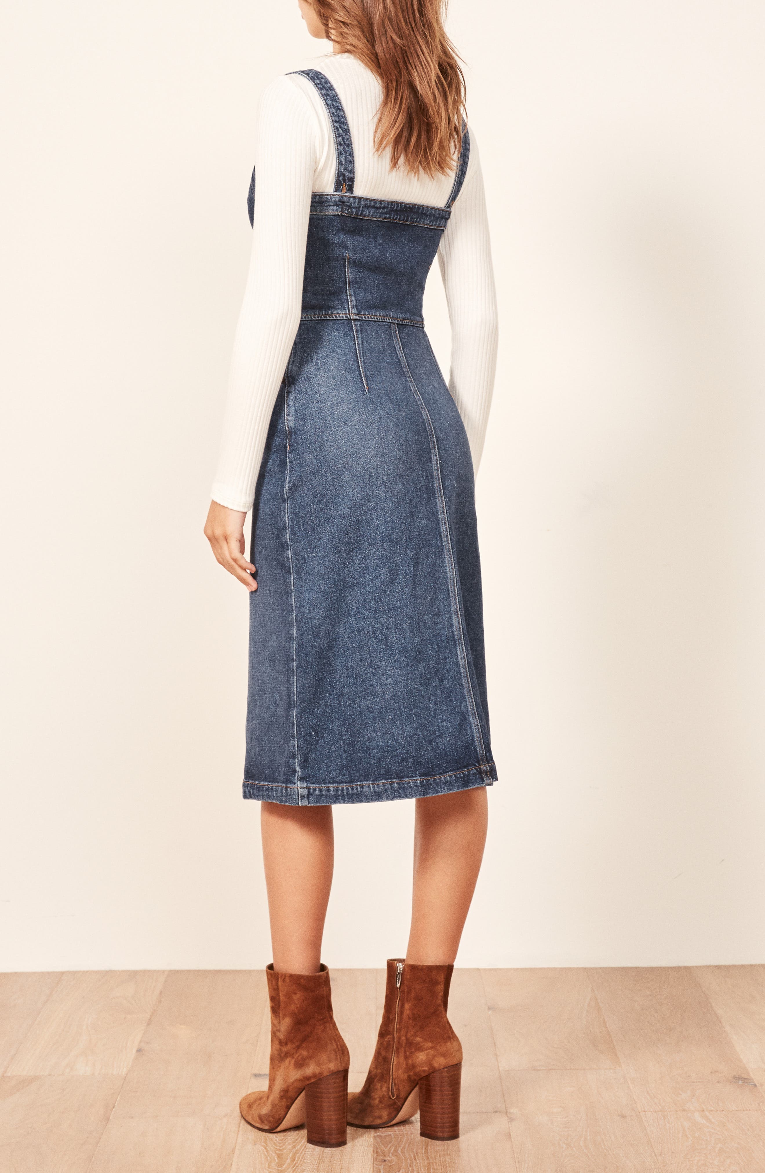 madewell denim overall dress Denim Overall Dress