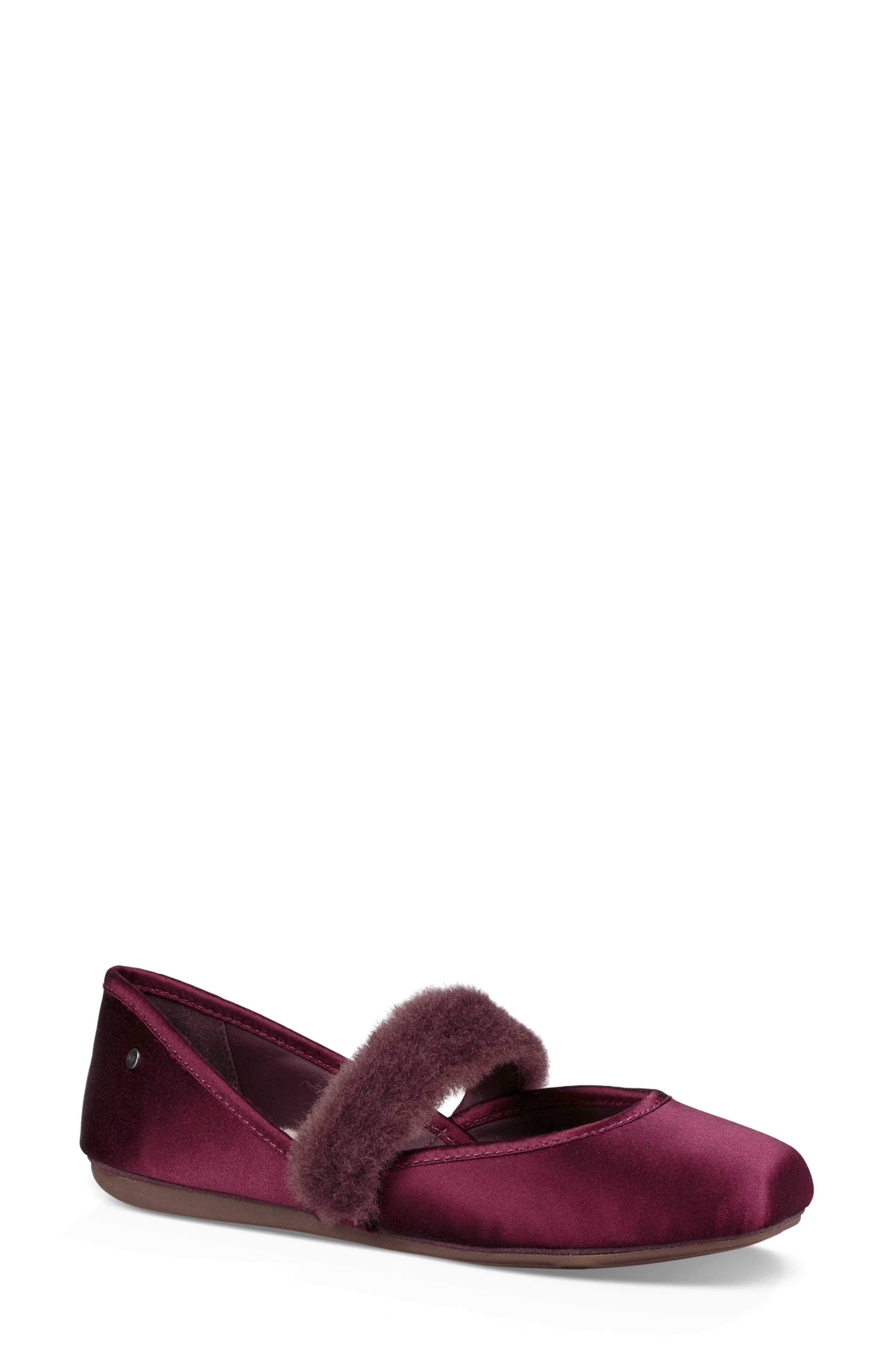 ugg lena flat black
