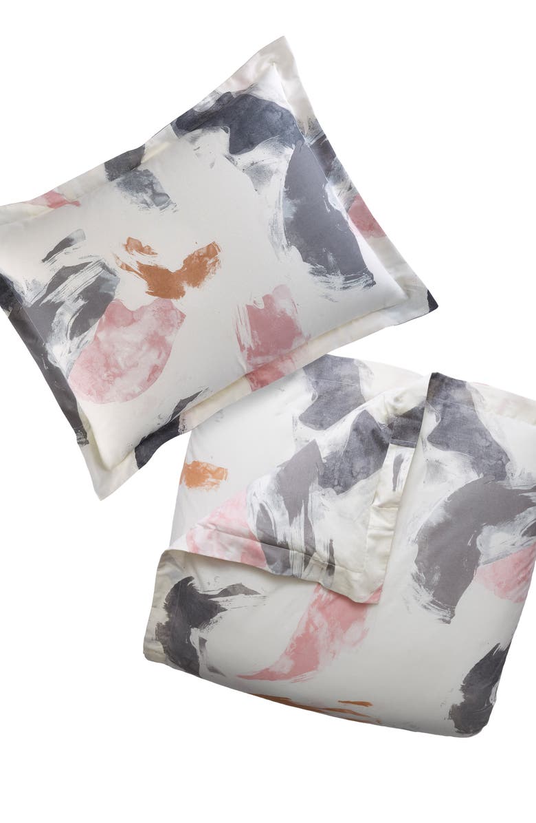 bcbgeneration painted canvas duvet cover sham set nordstrom