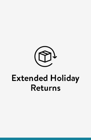 Extended Holiday Returns.