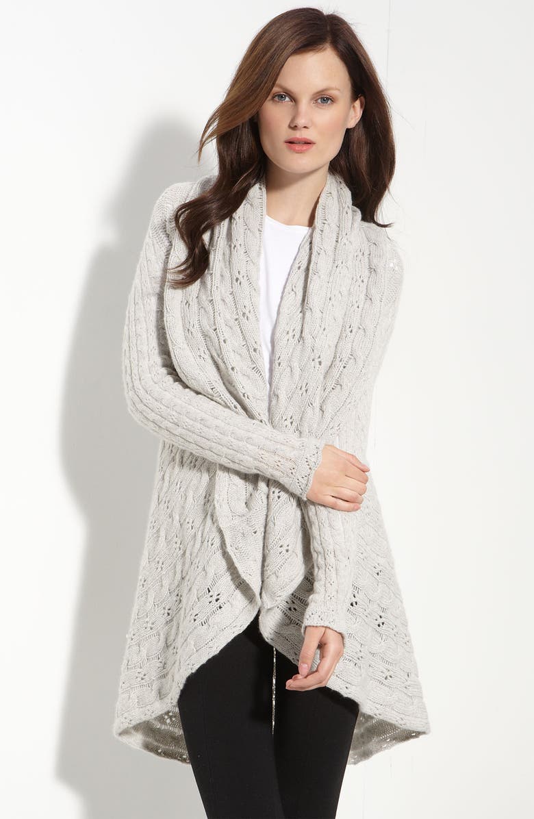 autumn cashmere Pointelle Knit Cashmere Cardigan Nordstrom