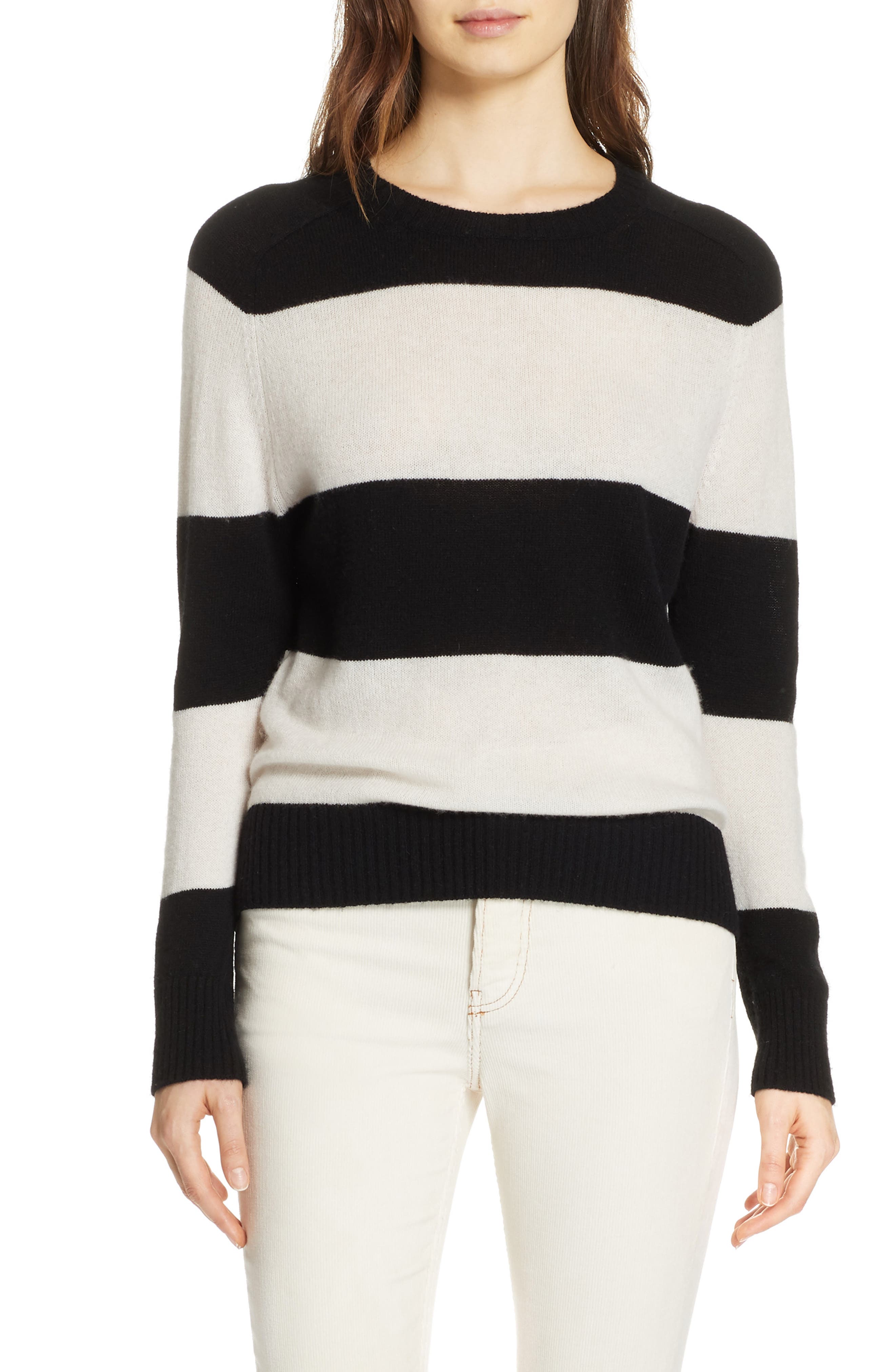 Re/done Stripe Wool & Cashmere Sweater