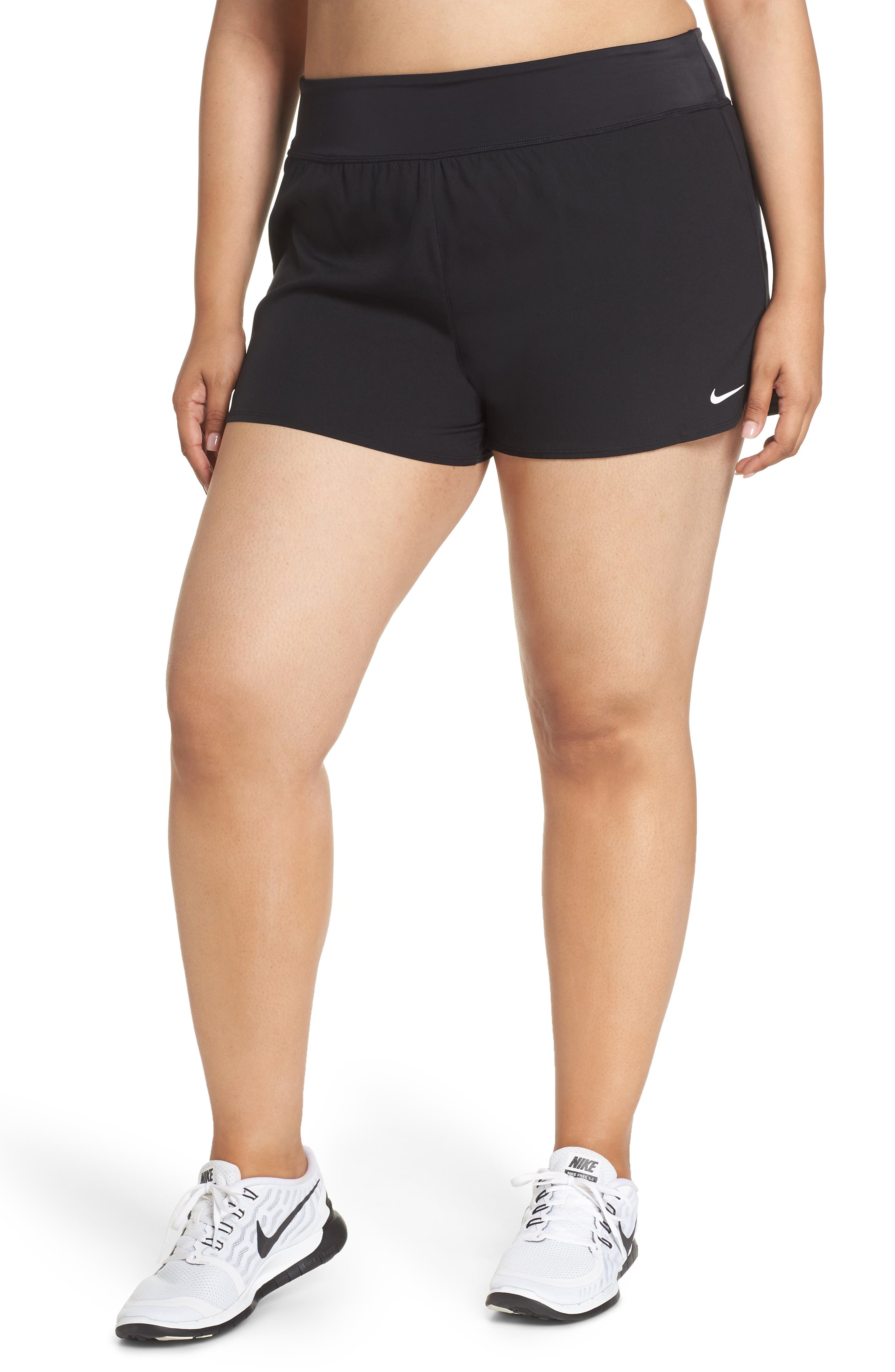 Plus Size Nike Swim Board Shorts, Black